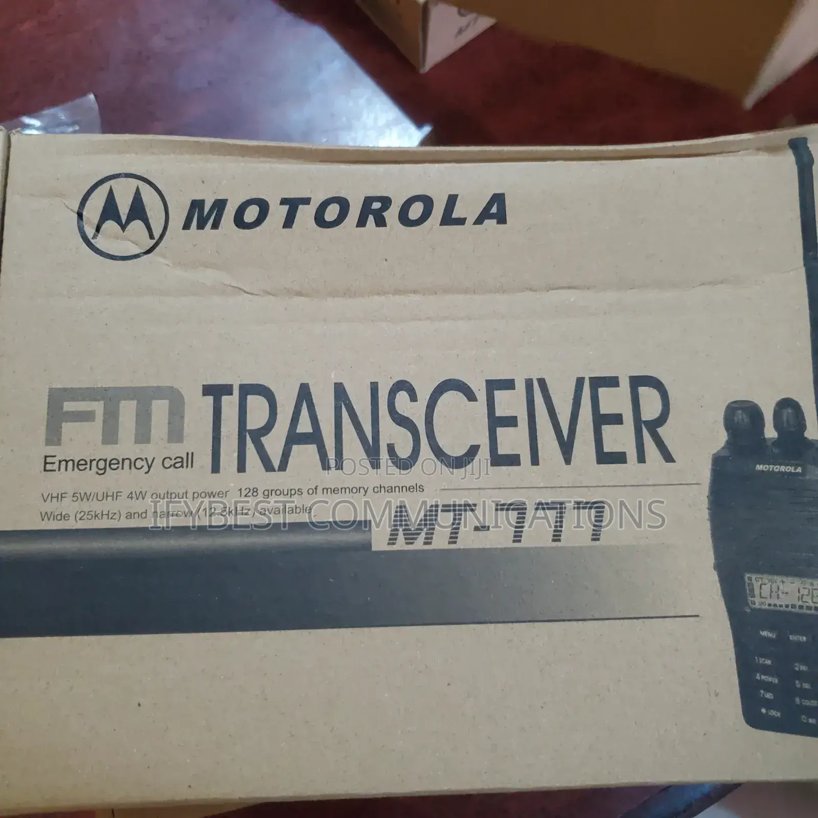 Motorola Mt-777r Walkie Talkie Radio