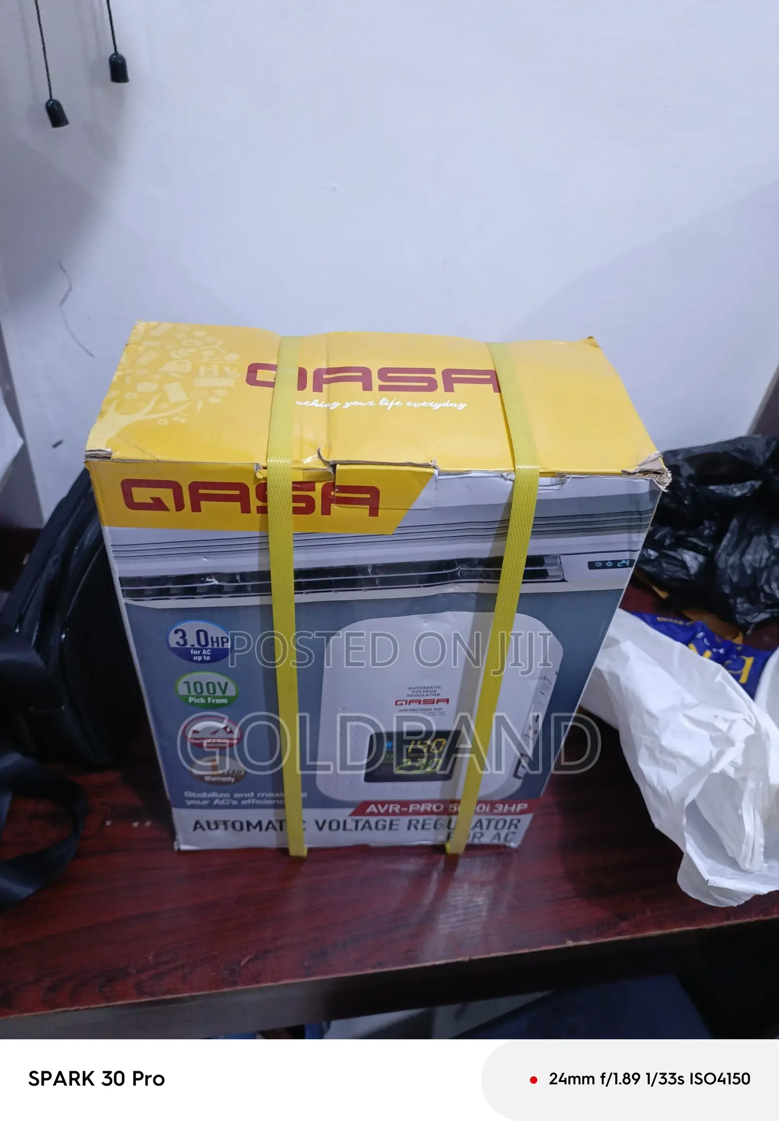 Qasa 5000w 3hp Stabilizer for Air Conditioner Protection