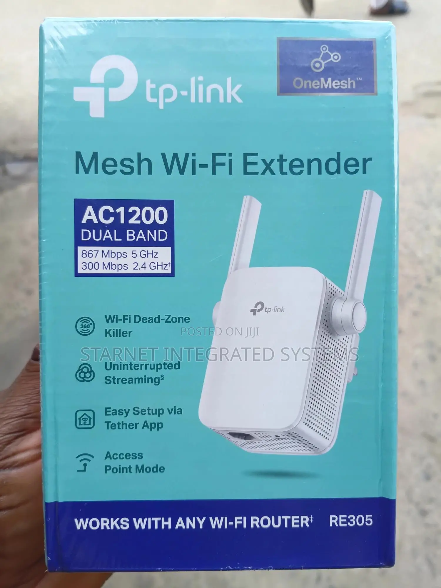 Ac1200 Mesh Wi-Fi Range Extender Re305
