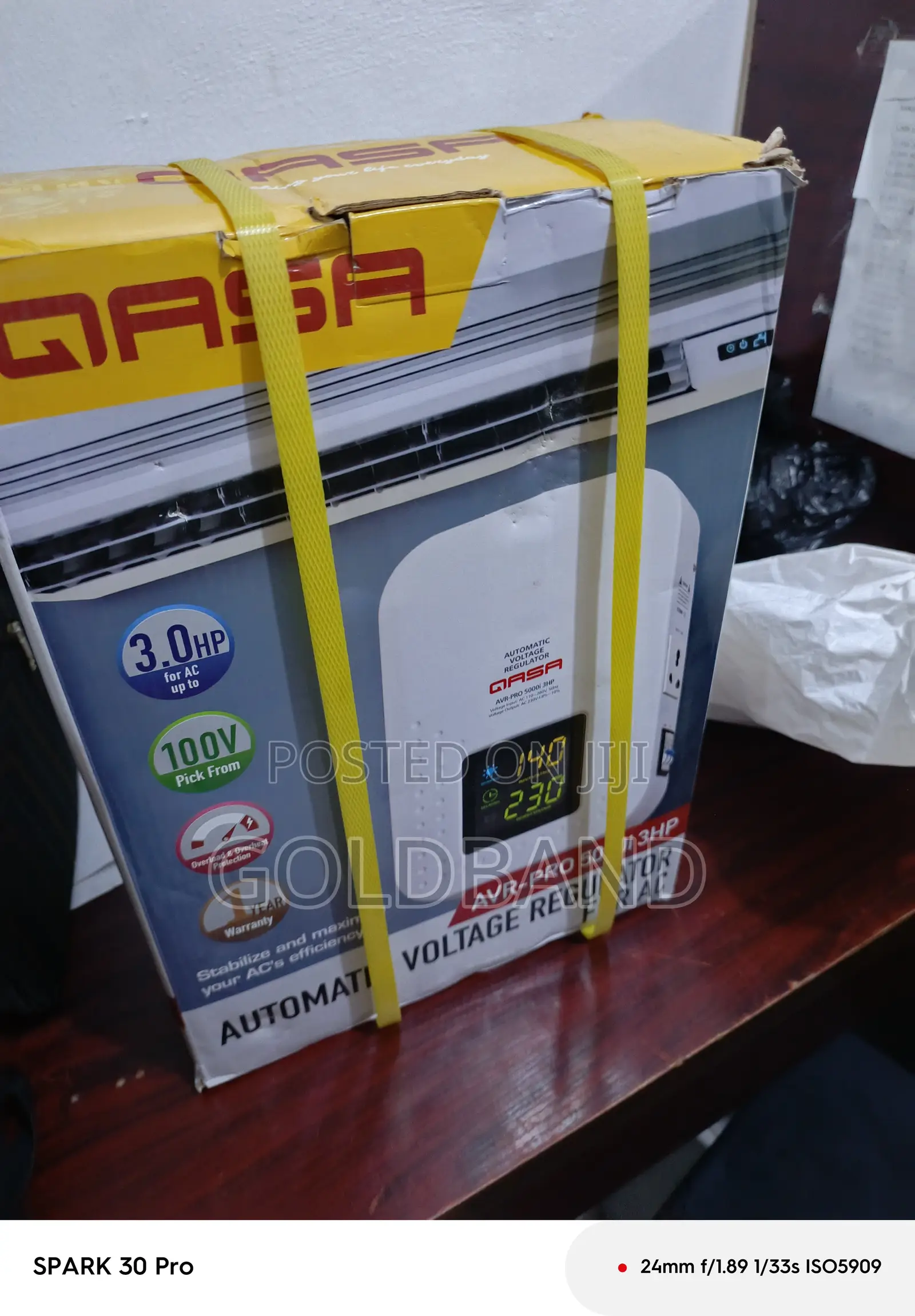 Qasa 5000w 3hp Voltage Regulator – Ac Power Guard