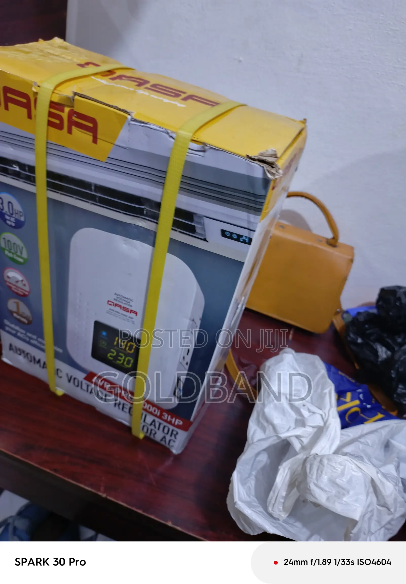 Qasa 5000w 3hp Voltage Stabilizer for Split Window Ac