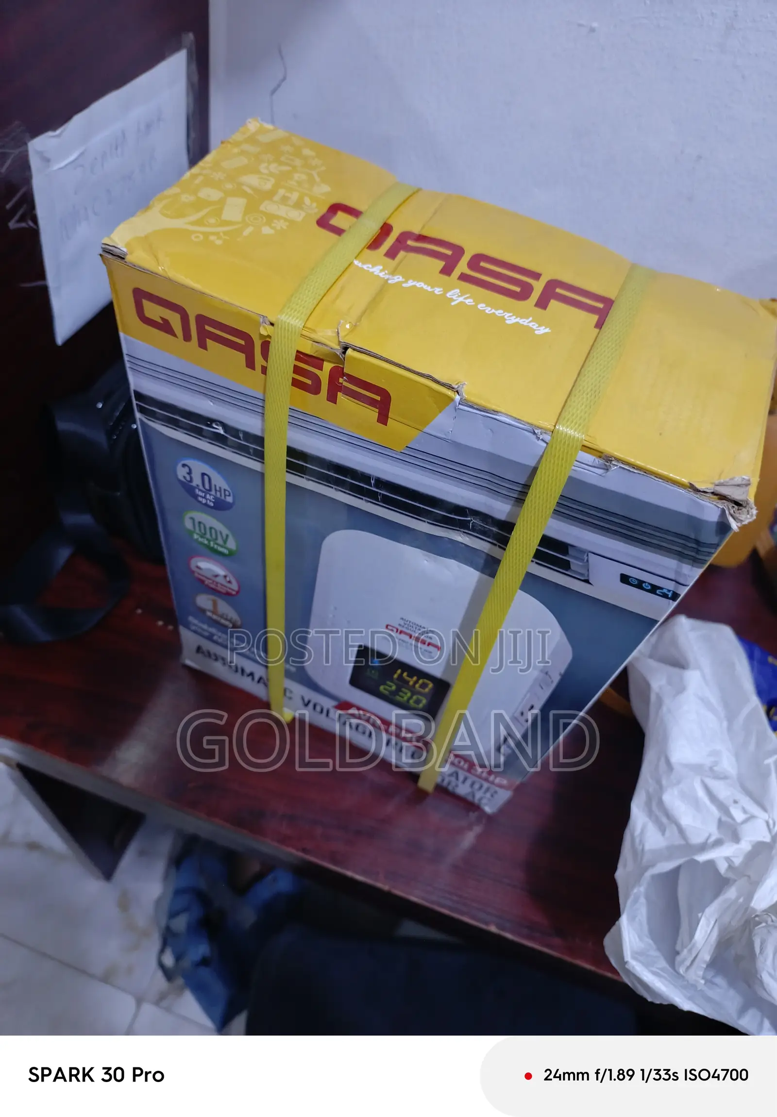 Qasa 5000w 3hp Ac Voltage Stabilizer – Power Safety