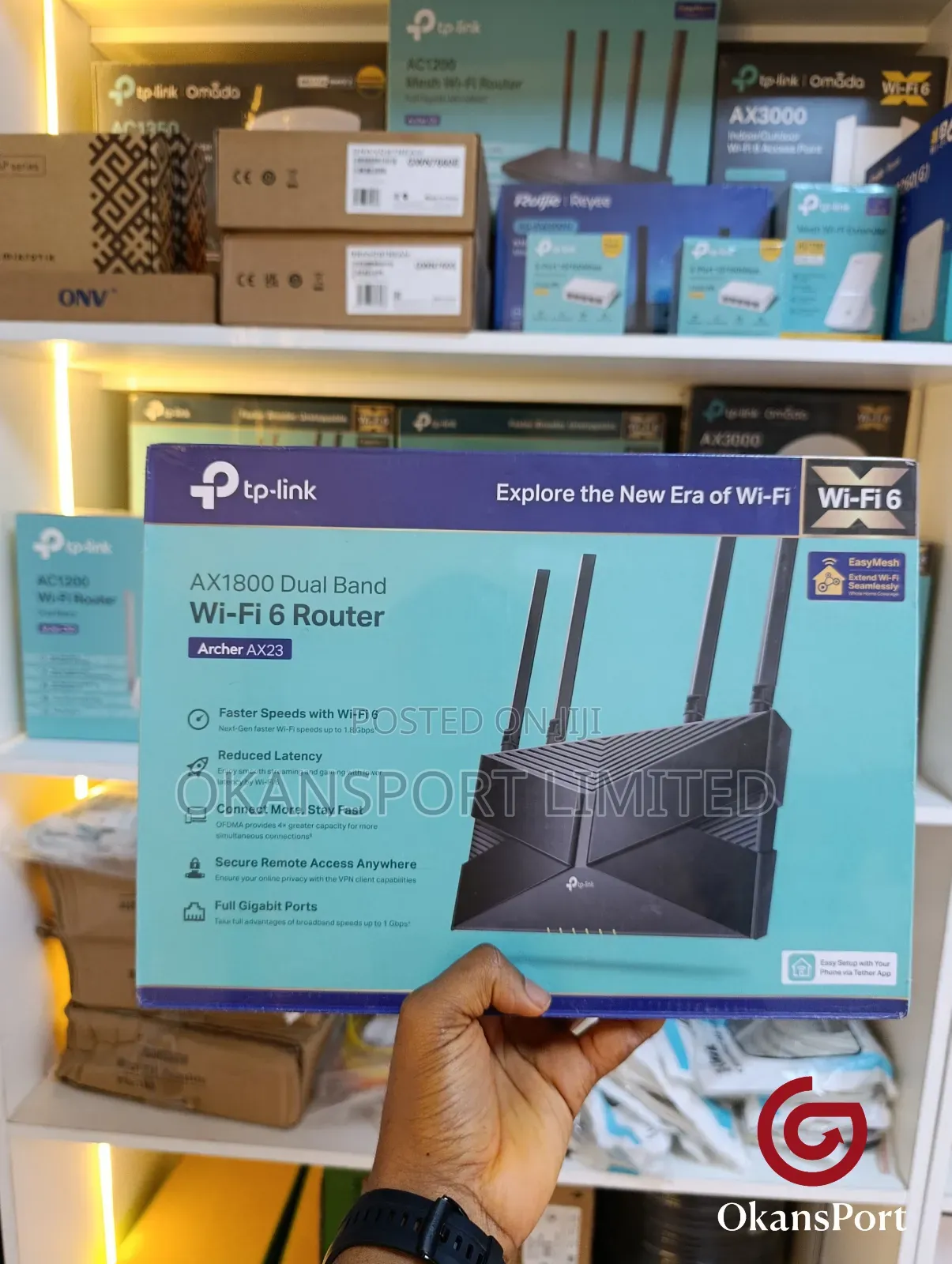 TP-Link Wifi 6 Router Ax10 Ax20 Ax21 Ax23 Ax50 Ax95 Axe75 Axe95 Archer
