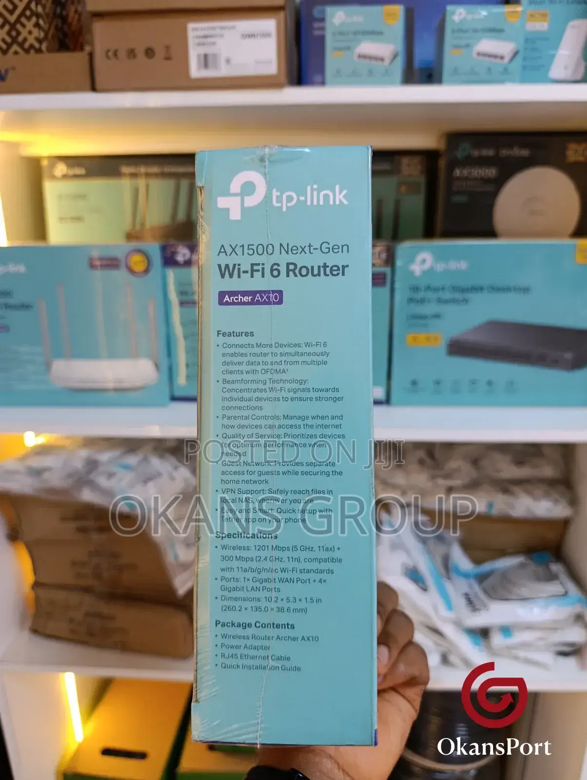 TP-Link Wifi 6 Router Ax10 Ax20 Ax21 Ax23 Ax50 Ax95 Axe75 Axe95 Archer