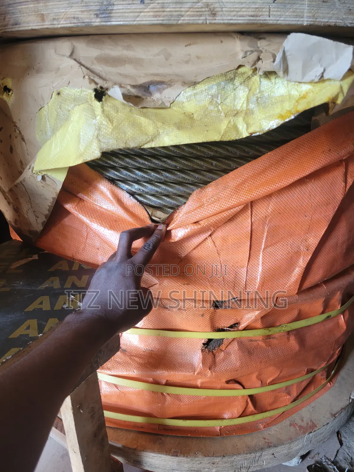 18mm Black Steel Wire Rope
