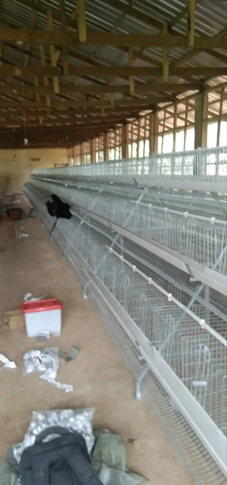 Foreign Cold Dipped Galvanized a Type 96 Birds Capacity Battery Cages