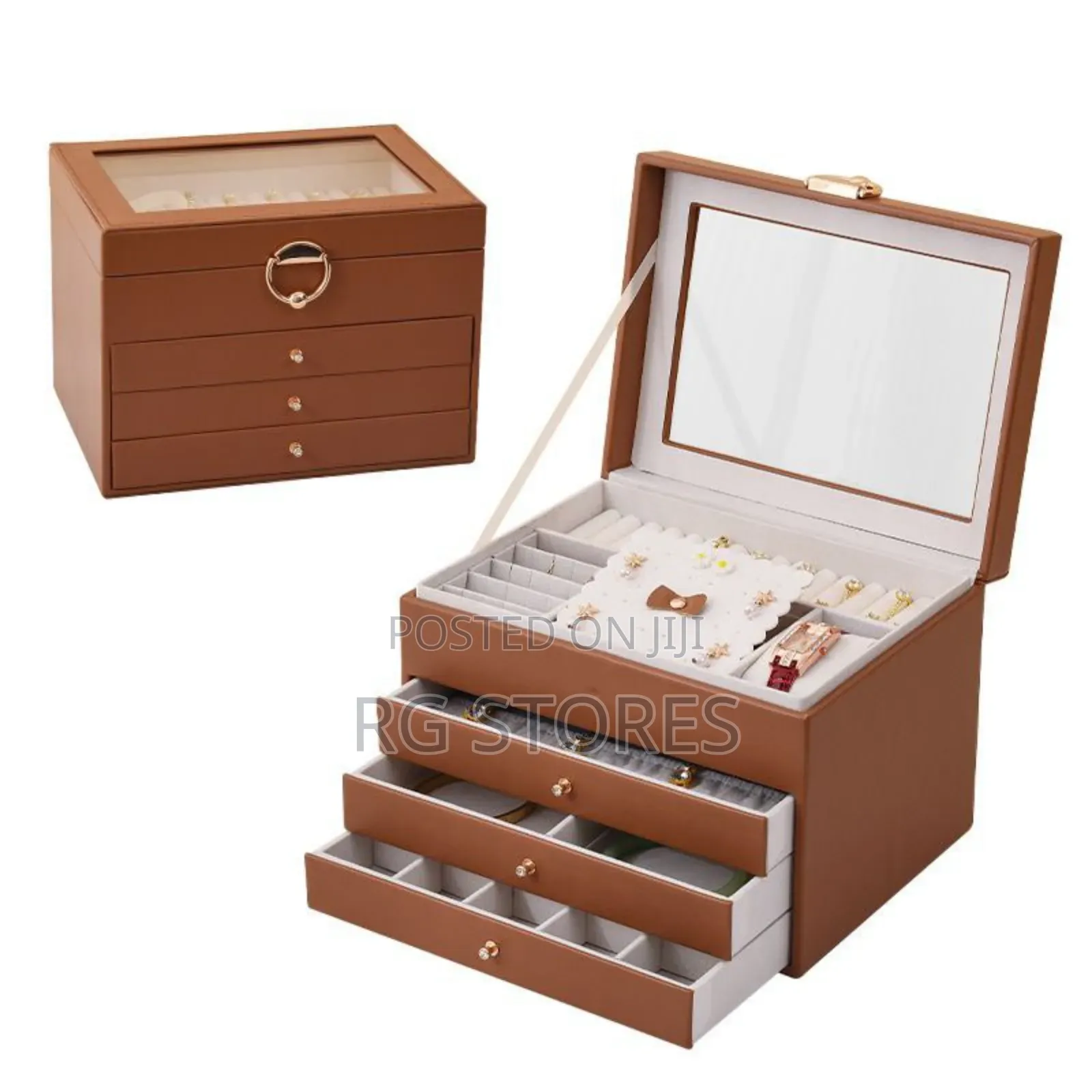 Large Capacity Jewelry Storage Box