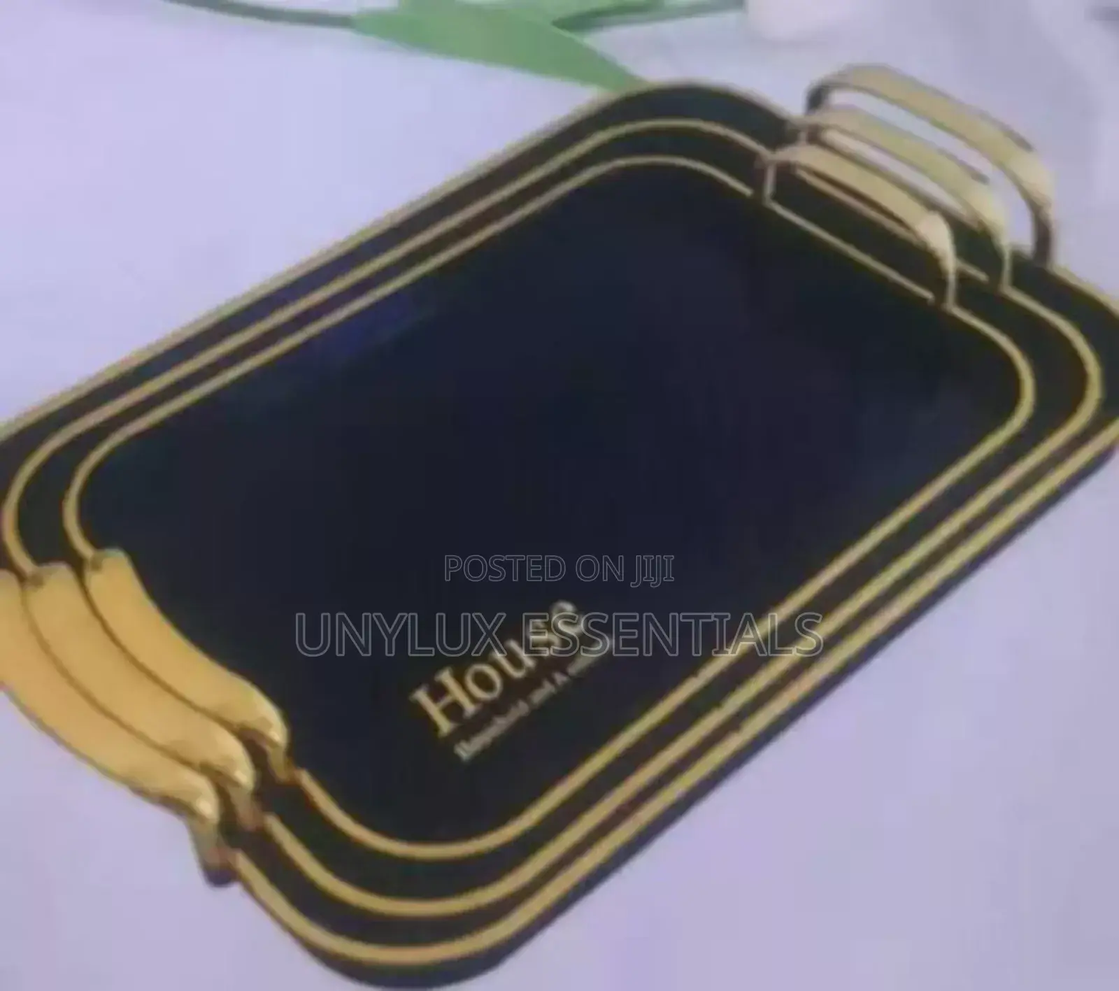 Multipurpose Acrylic Tray With Handles
