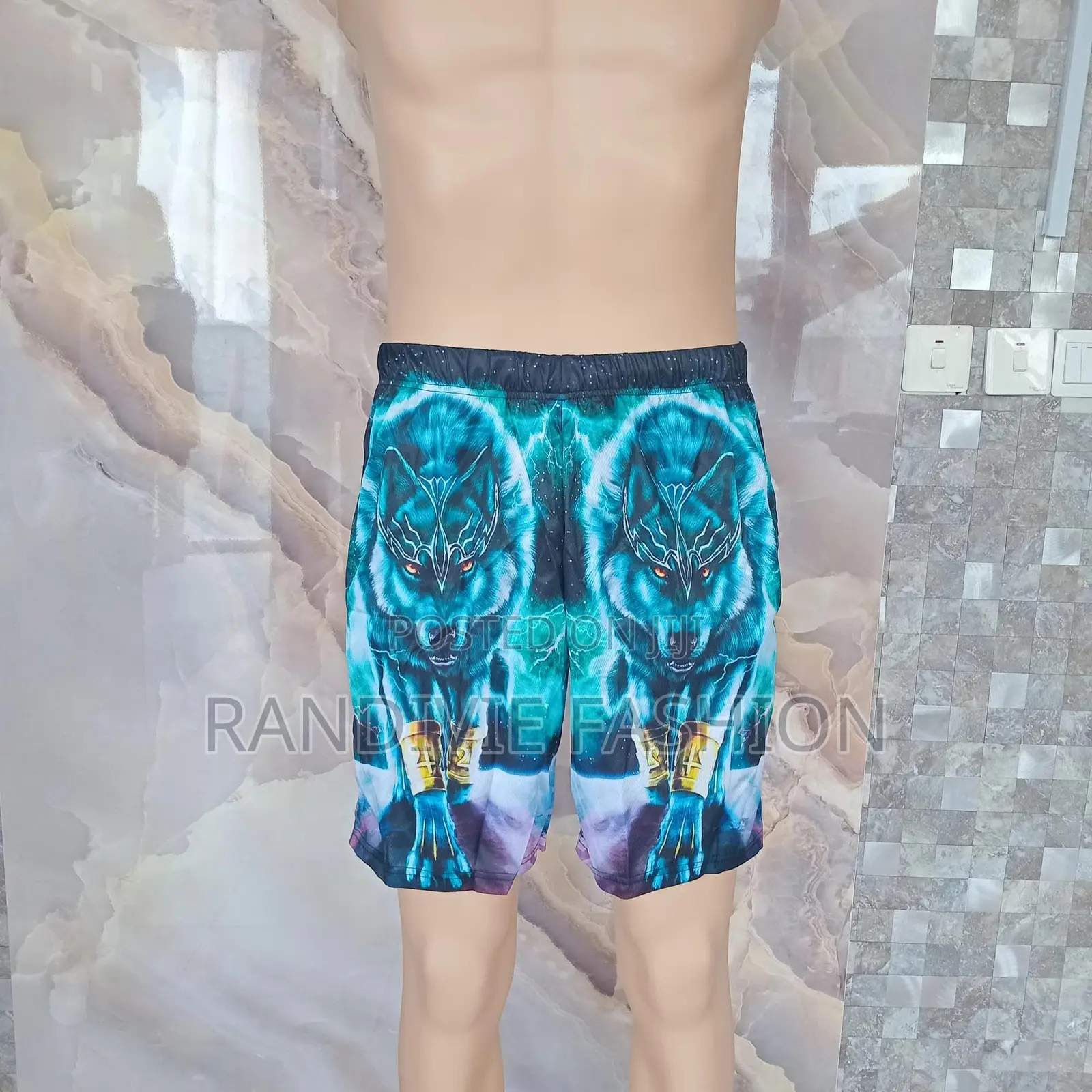 Ice Fox Shorts [Blue]