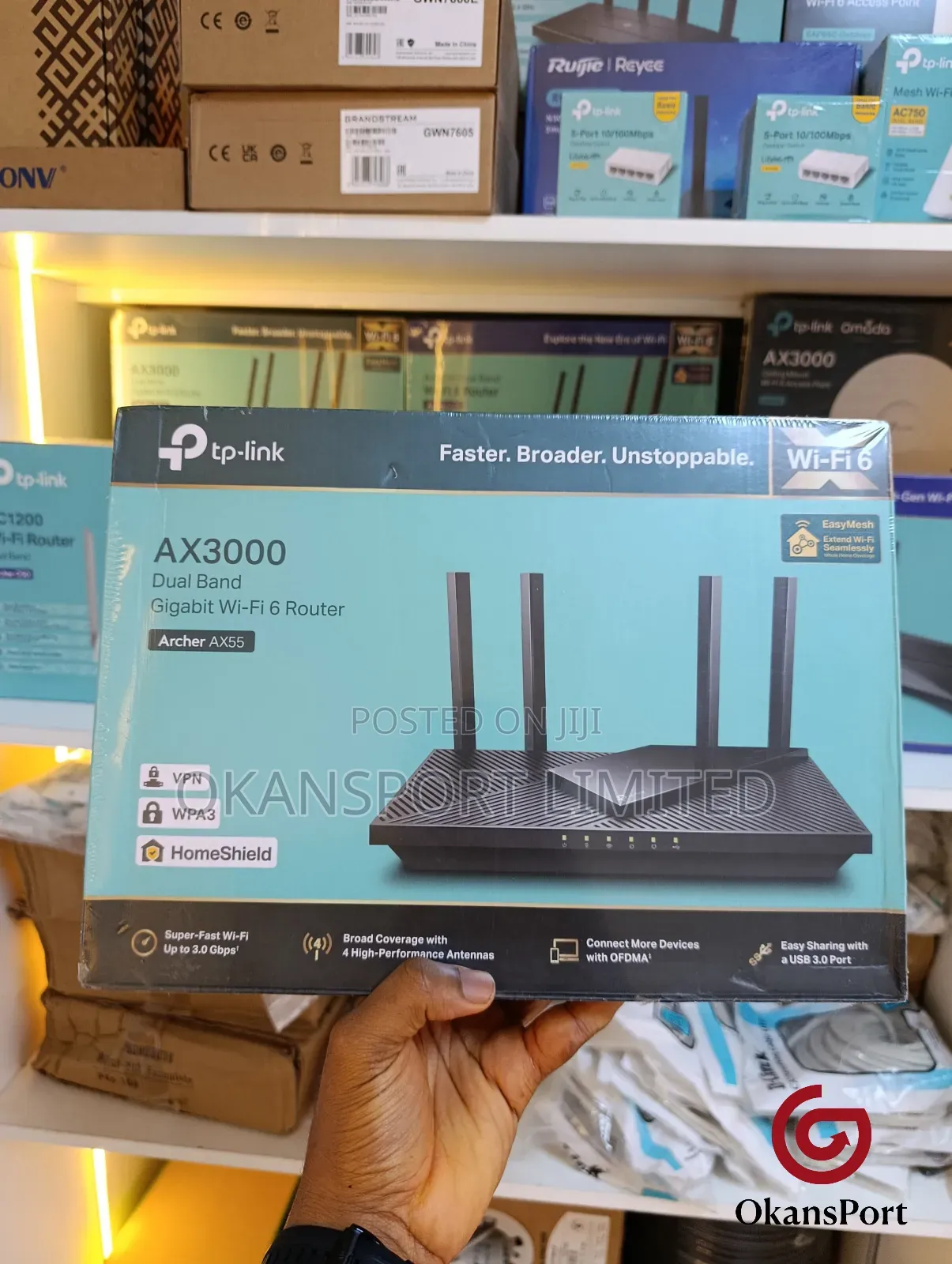 TP-Link Wifi 6 Wifi 7 Router Ax53 Ax55 Ax72 Ax73 90 Be3600 Be550 Be230