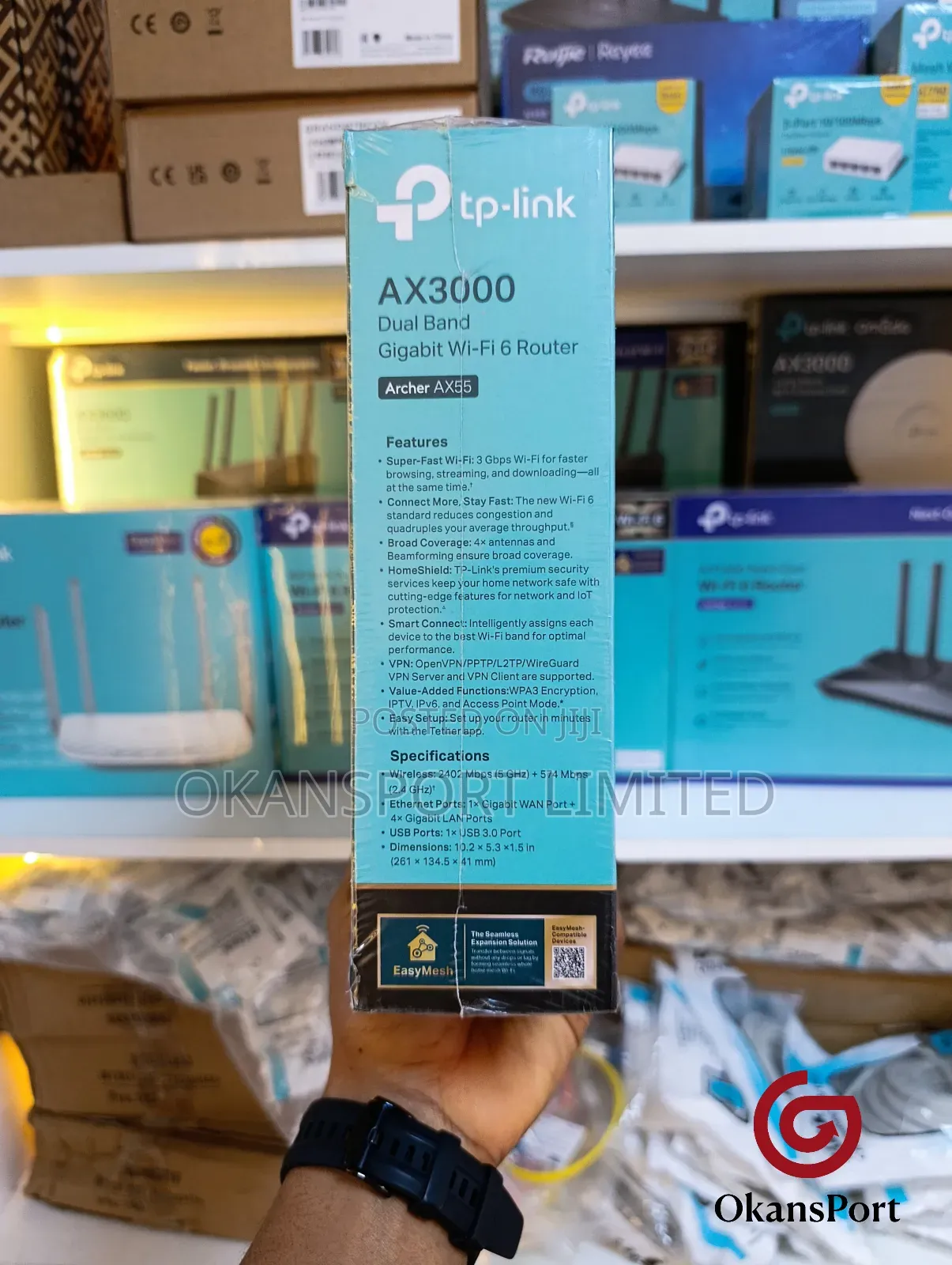 TP-Link Wifi 6 Wifi 7 Router Ax53 Ax55 Ax72 Ax73 90 Be3600 Be550 Be230