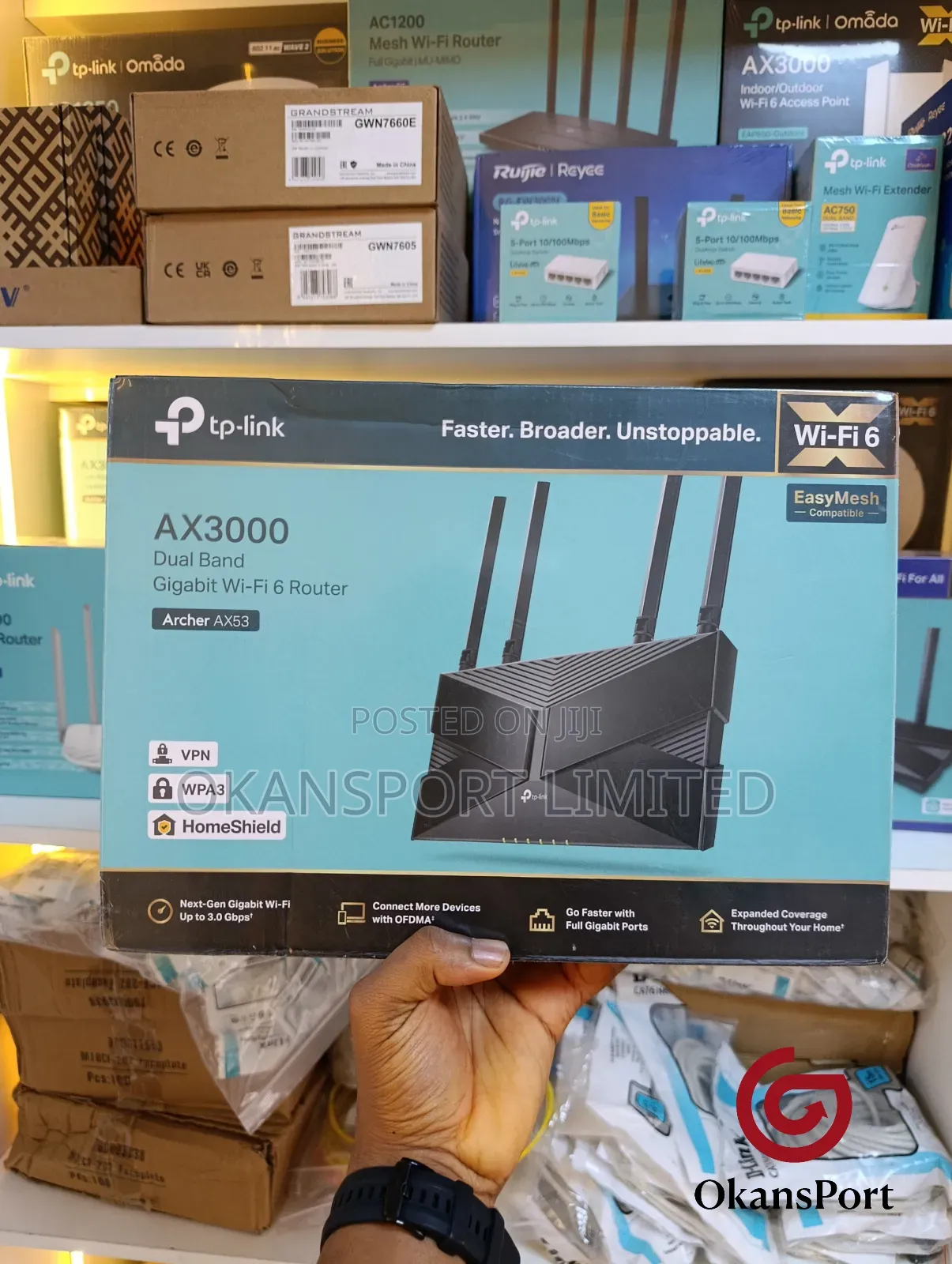 TP-Link Wifi 6 Wifi 7 Router Ax53 Ax55 Ax72 Ax73 90 Be3600 Be550 Be230