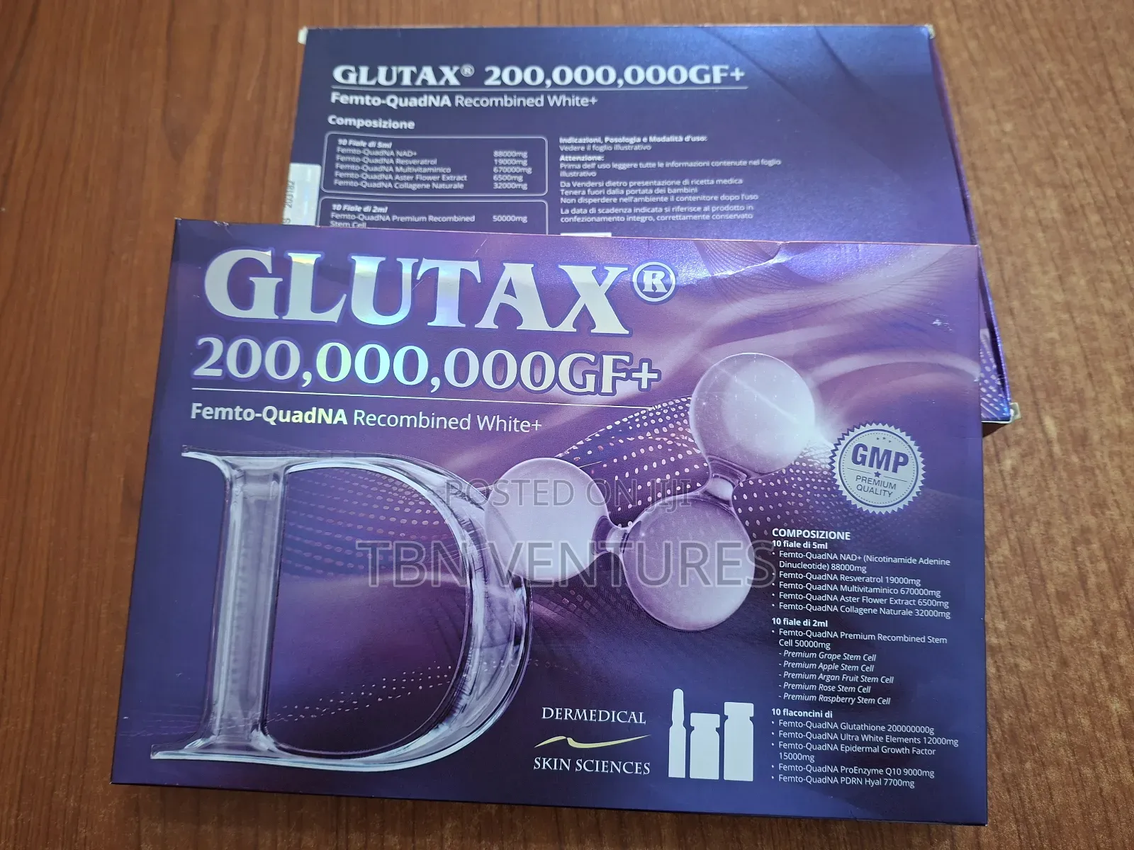 Glutax 200,000,000gf Glutathione Injection