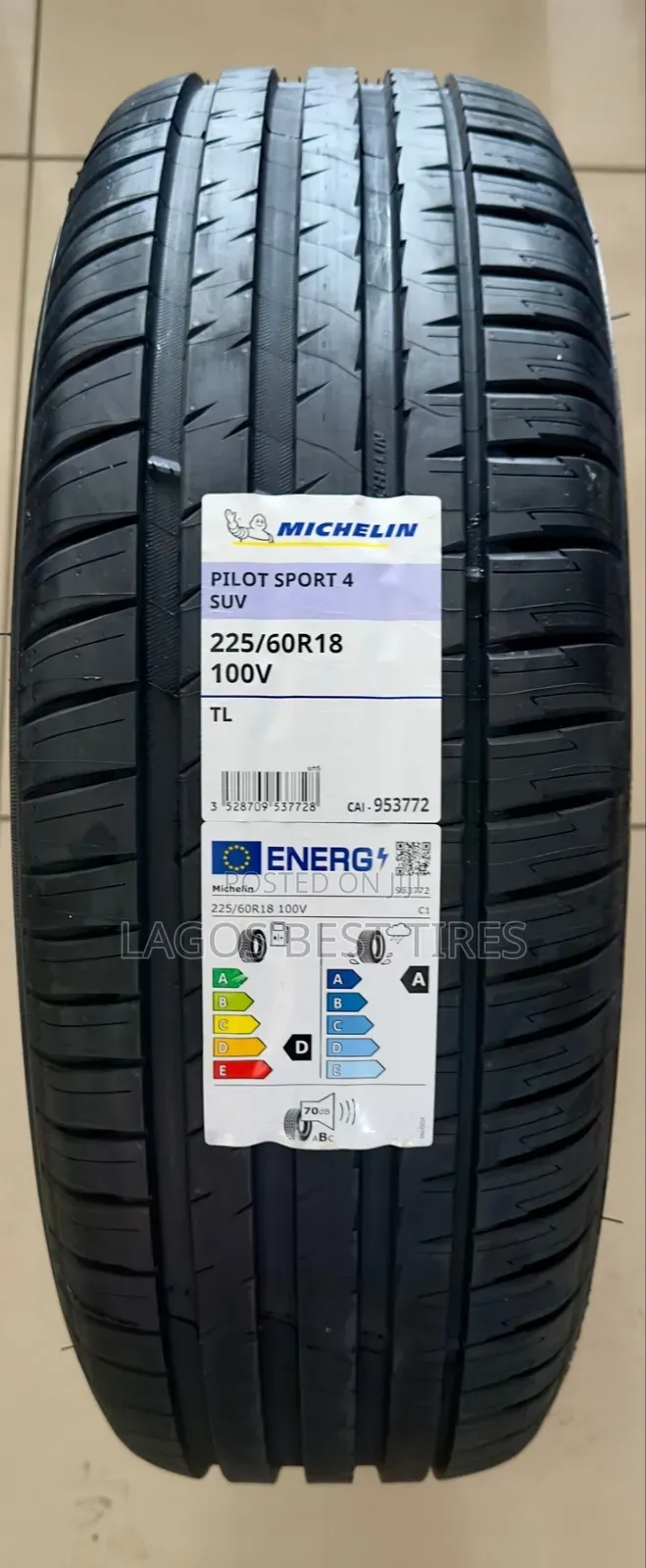 Michelin Pilot Sport 4 Suv – 225/60 R18 | High-Performance Safety
