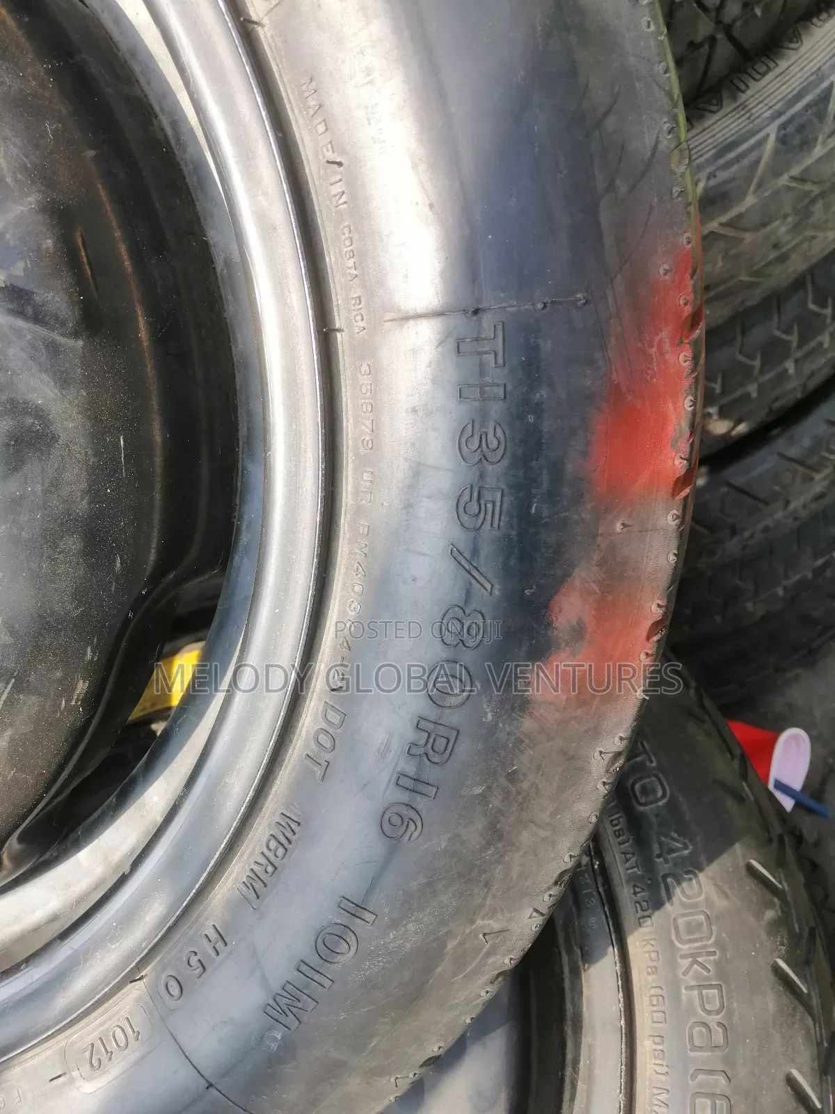 T135/80r16 Spare Tyre