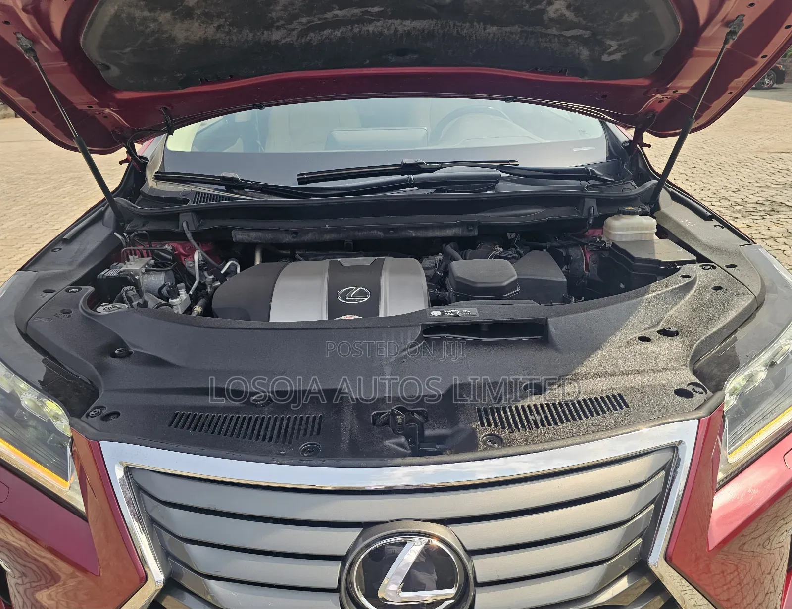 Lexus RX 350 FWD 2017 Red