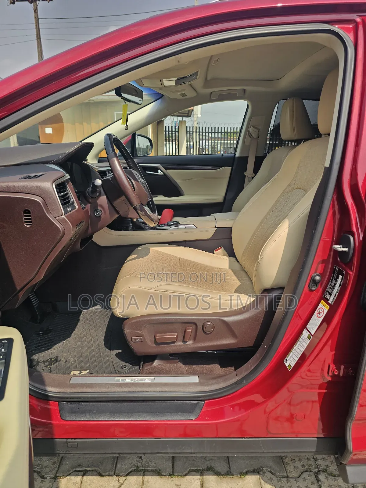 Lexus RX 350 FWD 2017 Red