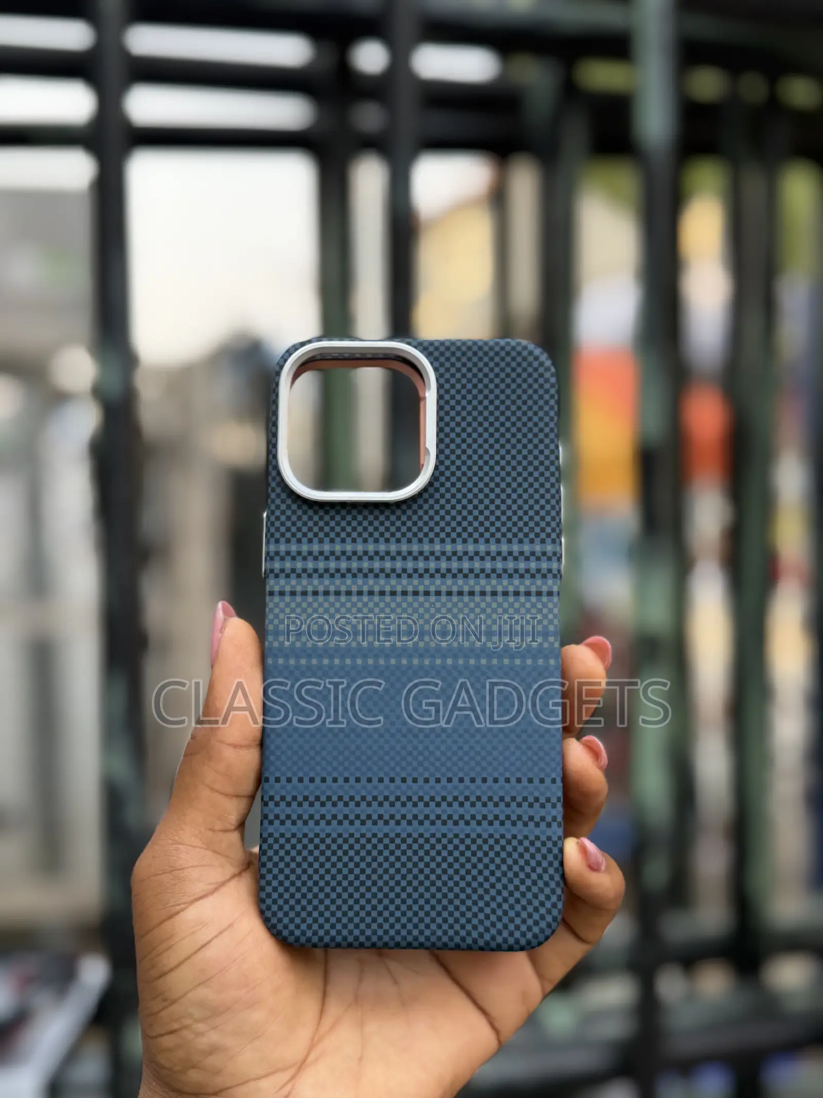 Ultra Slim Carbon Fiber Case for iPhone 14 Pro Max to 16 Pro Max