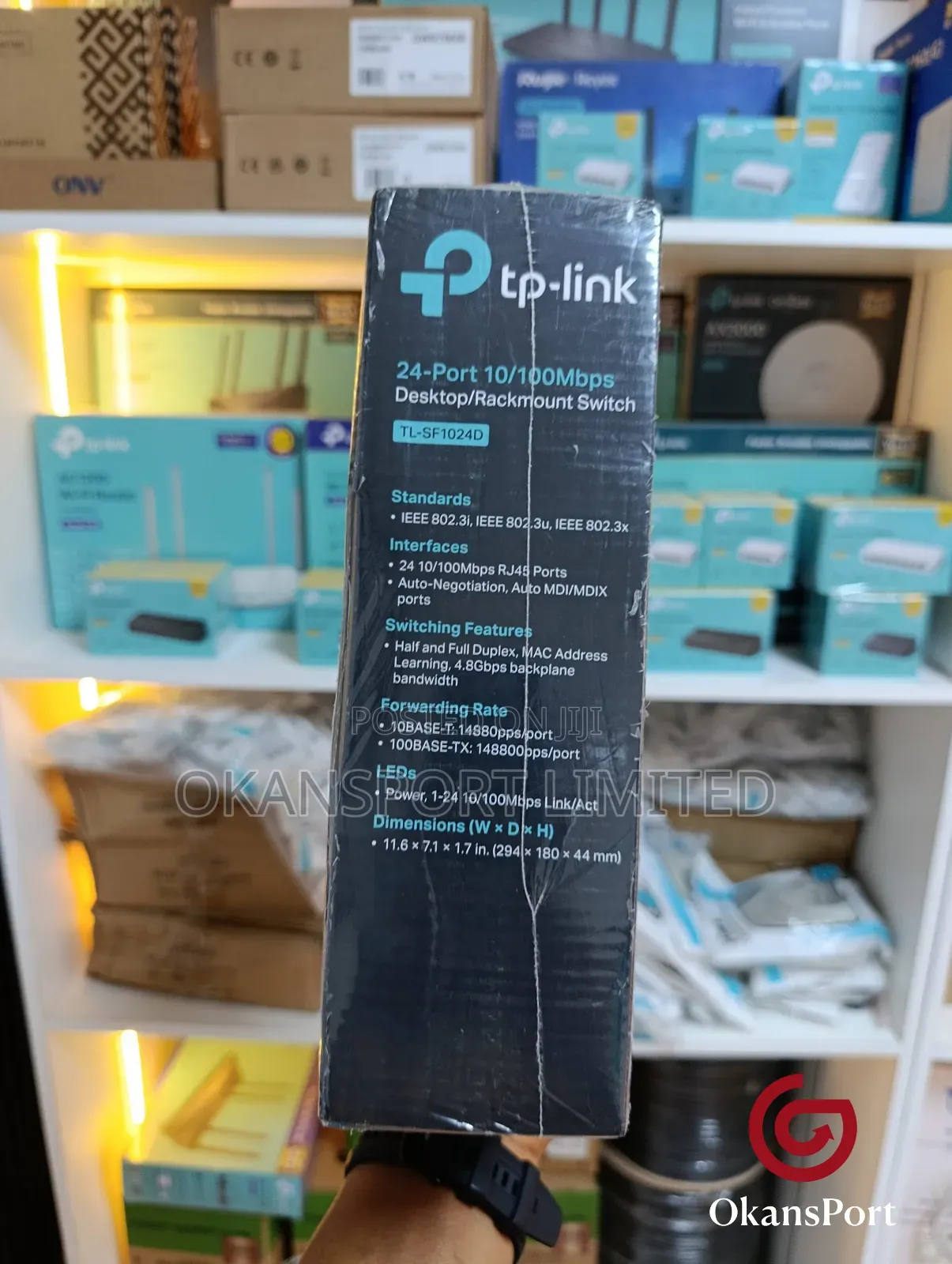 TP-Link 24 Port Gigabit Switch 10/100 Tl-Sg1024 Tl-Sg1024d Tl-Sf1024