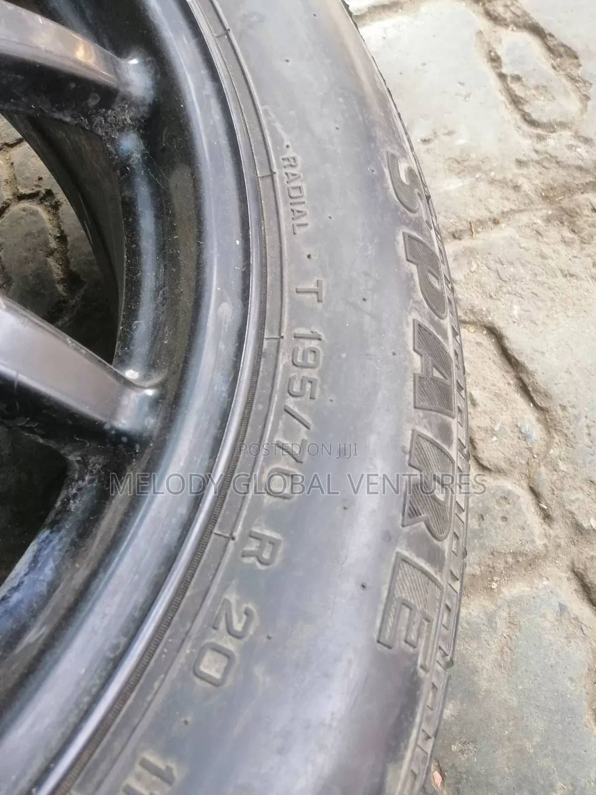 T195/70r20 Spare Tyre