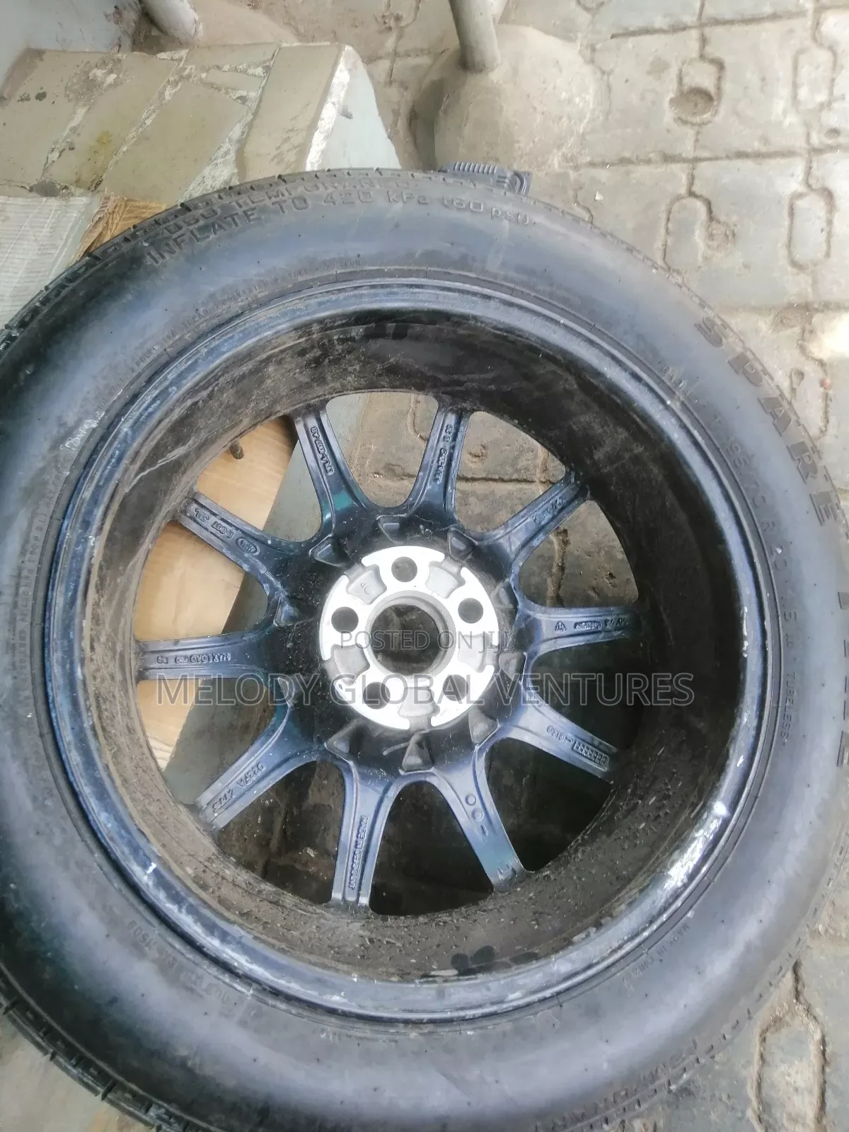 T195/70r20 Spare Tyre
