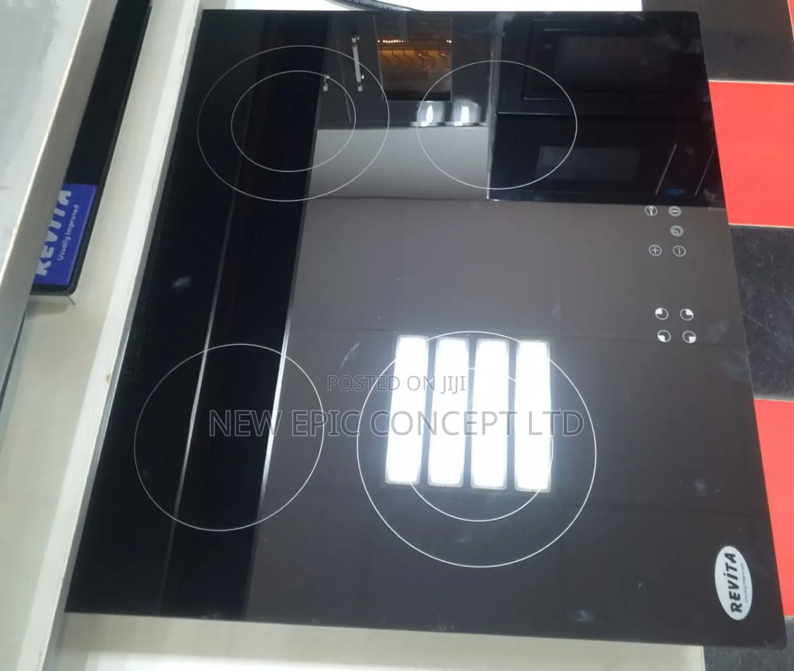 Four Hot Plate Gas Burner
