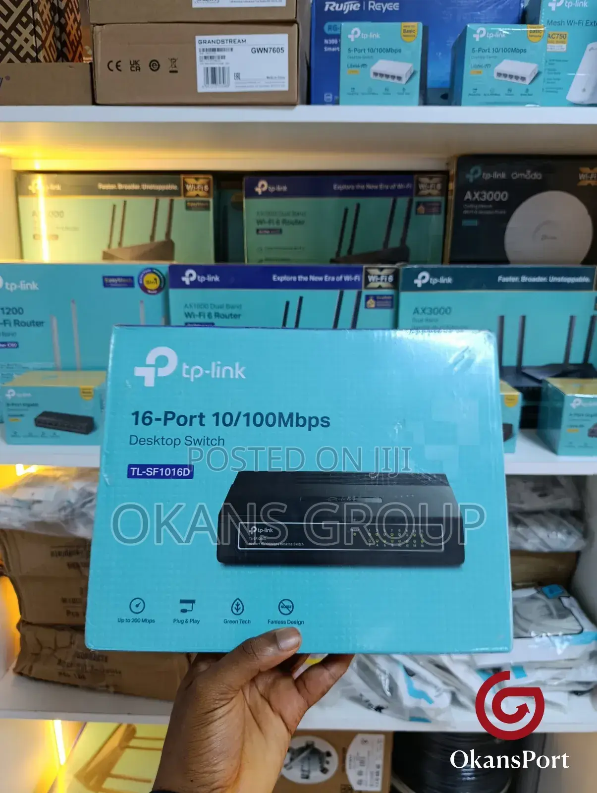 Tp-Link 16 Port Gigabit Switch Tl-Sg1016 Tl-Sg1016d Tl-Sf1016 Ls1016g