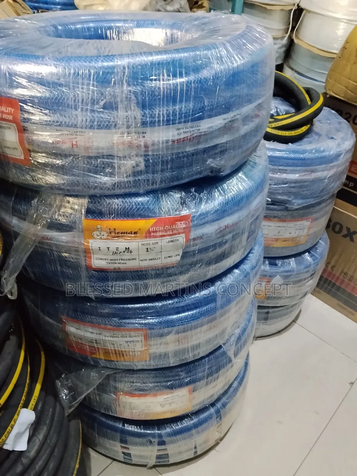1-1⁄4 Reinforced PVC Hose.