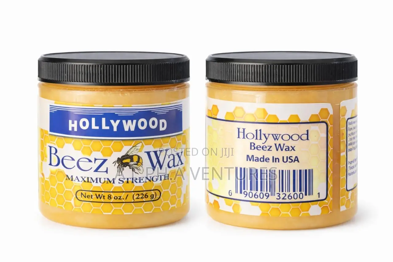 Hollywood Beez Wax Maximum Strength Hair Styling Wax