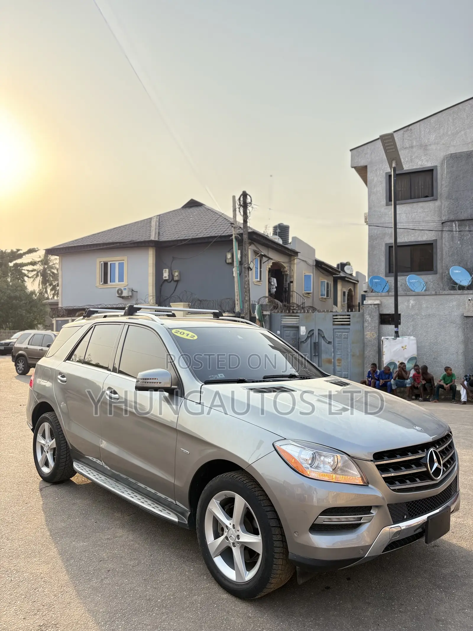Mercedes-Benz M Class ML 350 4Matic 2012 Gray