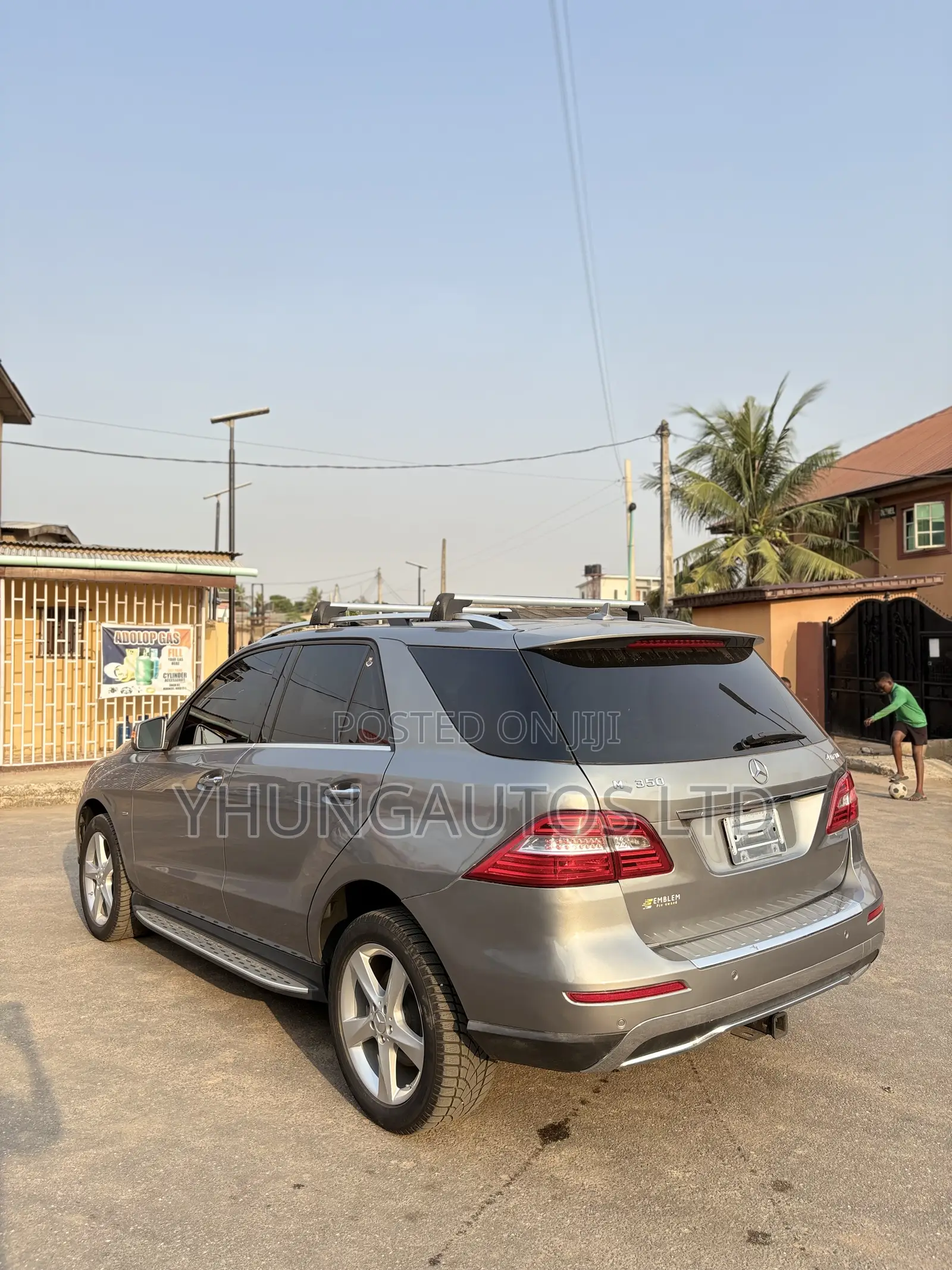 Mercedes-Benz M Class ML 350 4Matic 2012 Gray