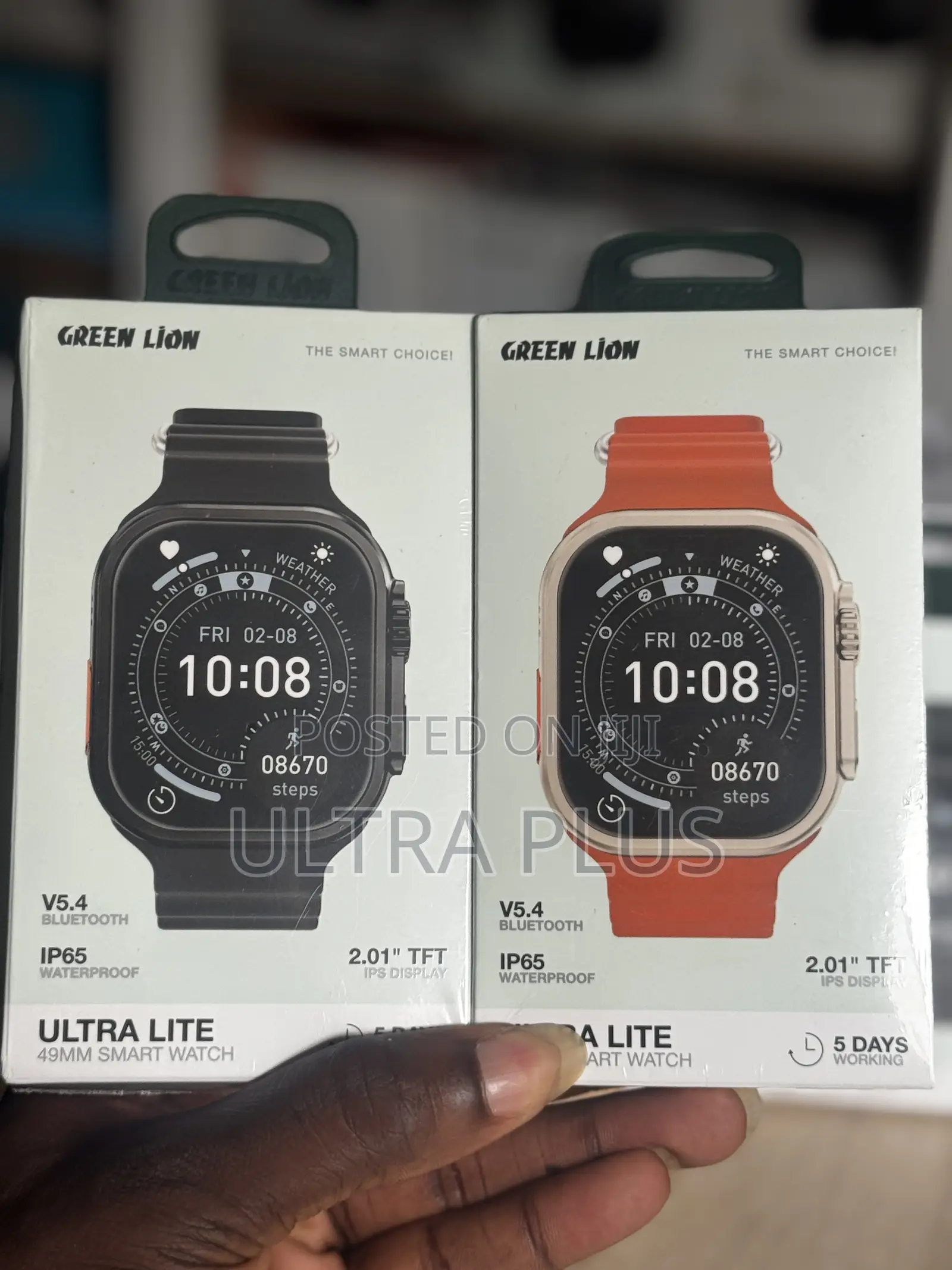 Green Lion Ultra Lite 49mm Smart Watch