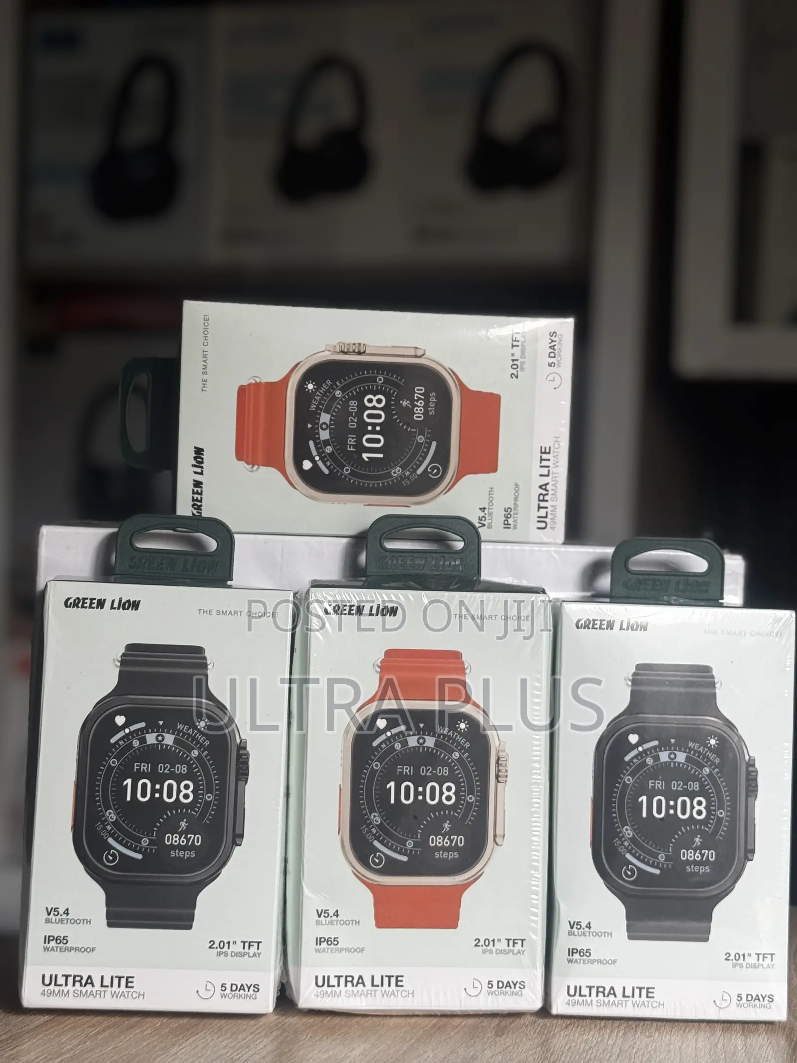 Green Lion Ultra Lite 49mm Smart Watch