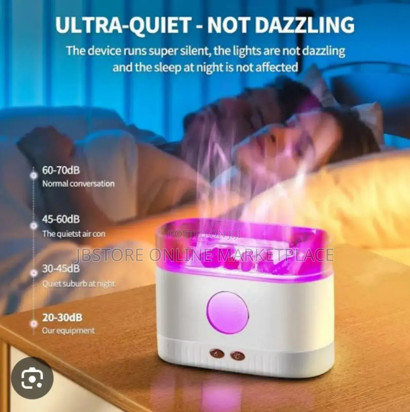 Portable 200ml Air Humidifier And Aroma Diffuser