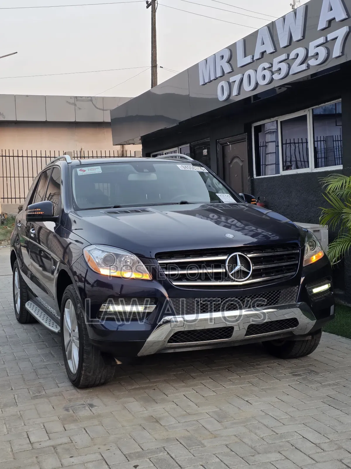 Mercedes-Benz M Class ML 350 4Matic 2013 Blue