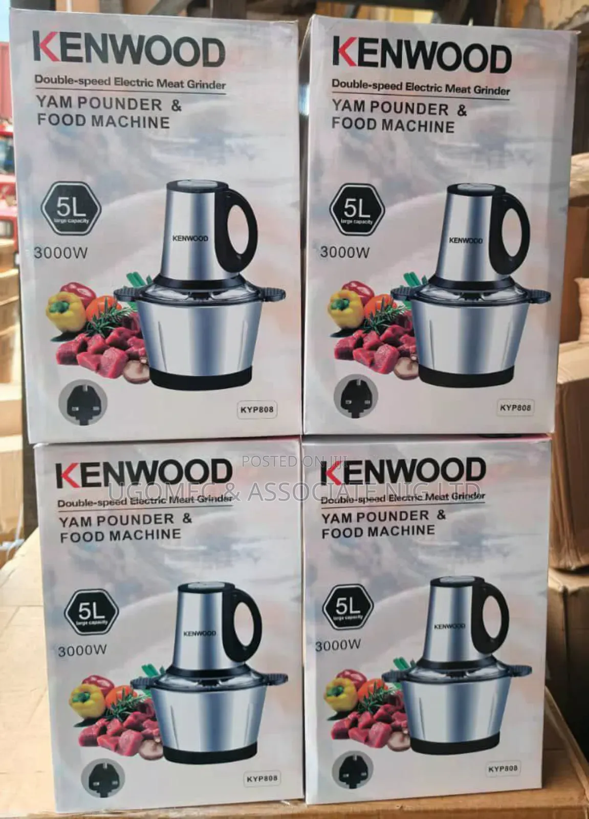 Original Kenwood Yam Pounder 5litters
