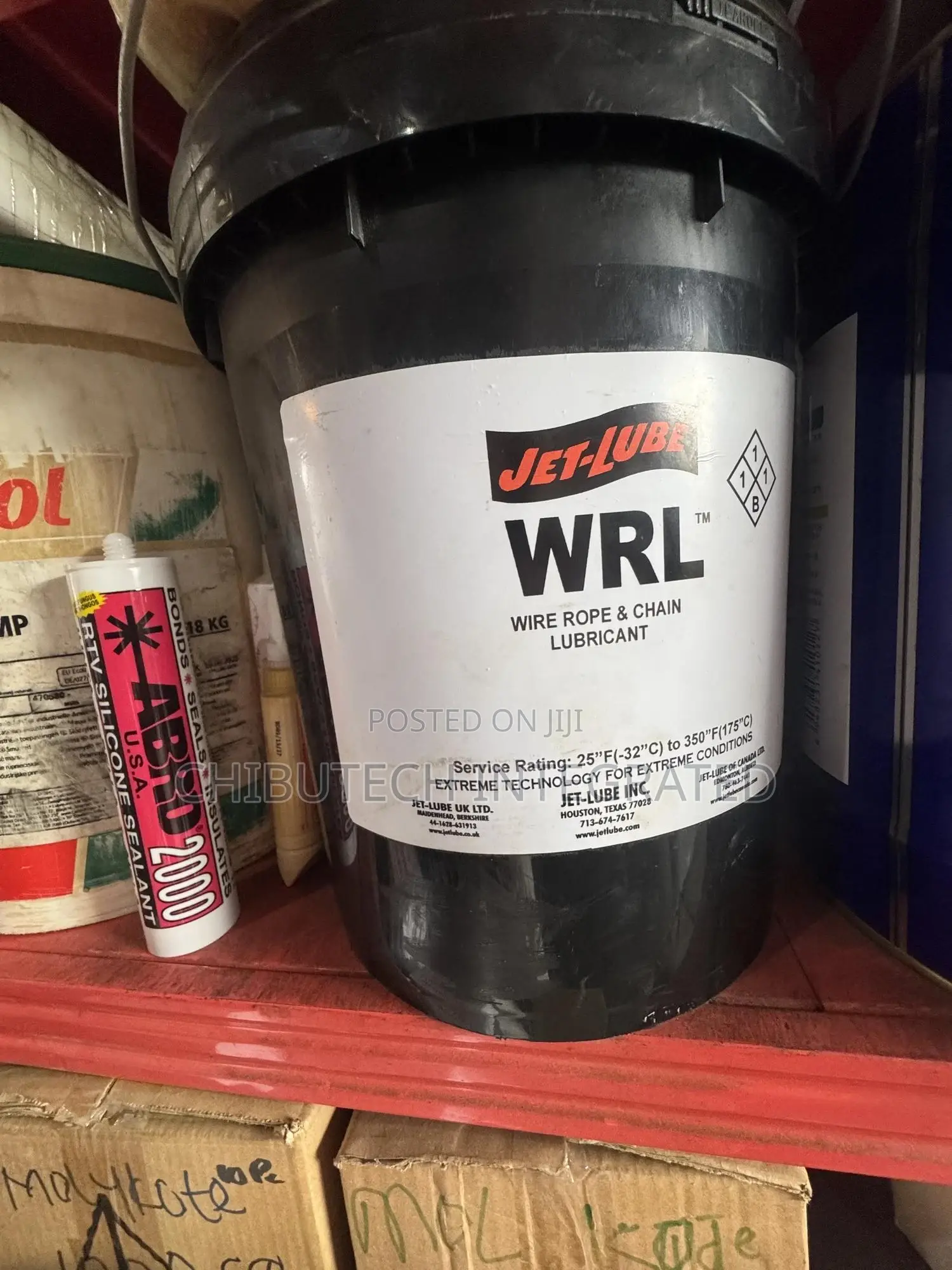 Jet-Lube WRL Wire Rope Chain Lubricant