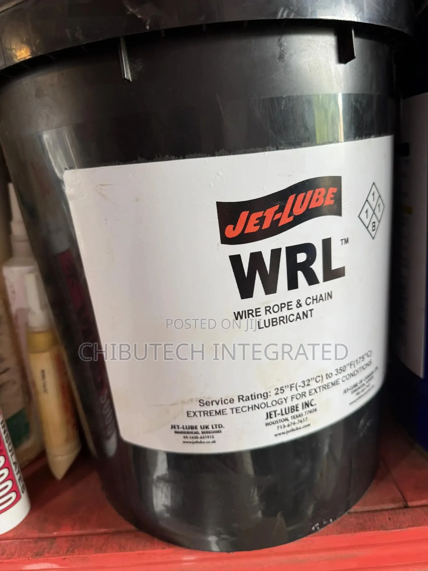Jet-Lube WRL Wire Rope Chain Lubricant