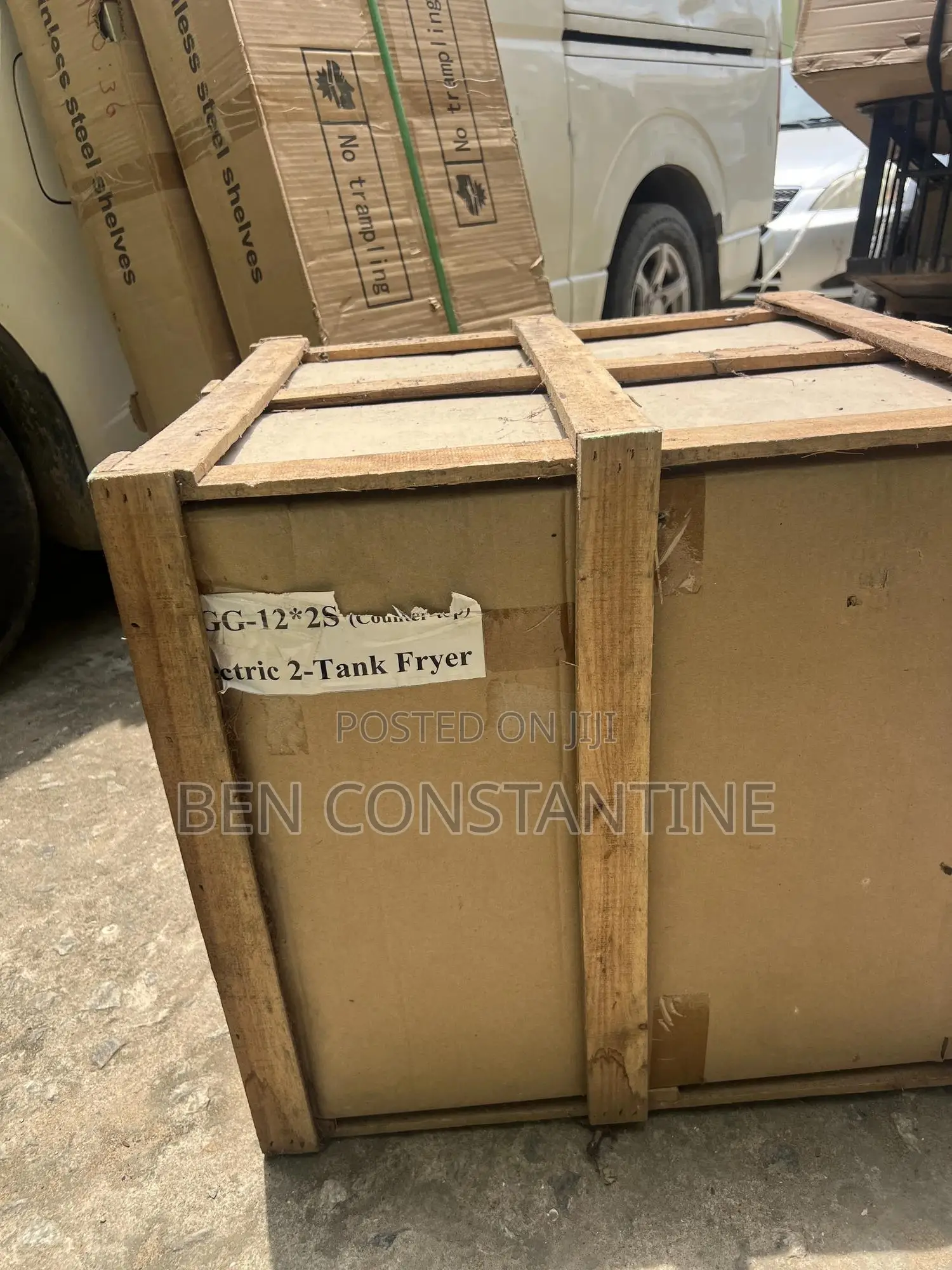Electric Deep Fryer ( 2 Tank ) Table Top