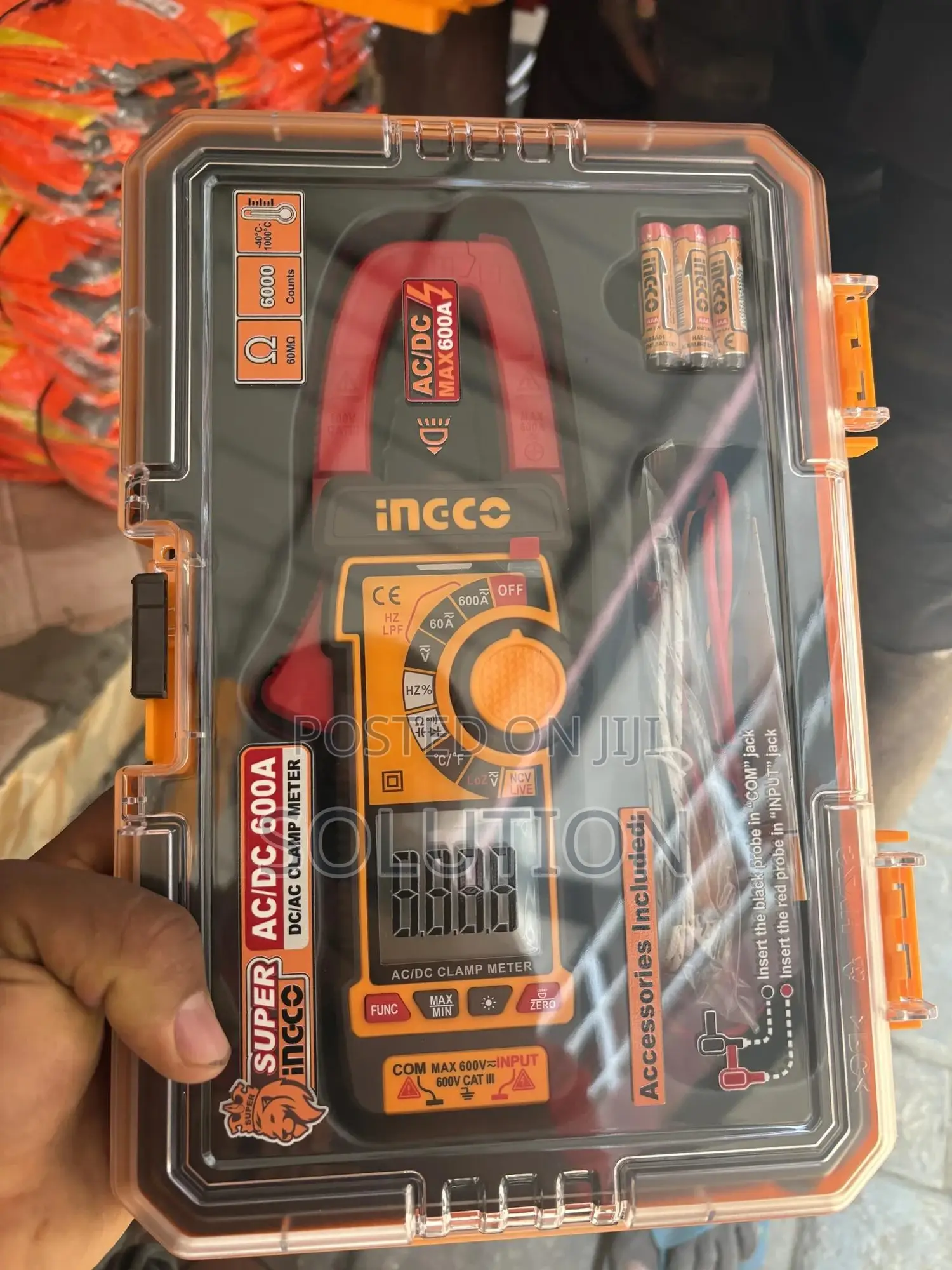 Dc/Ac Clamp Meter