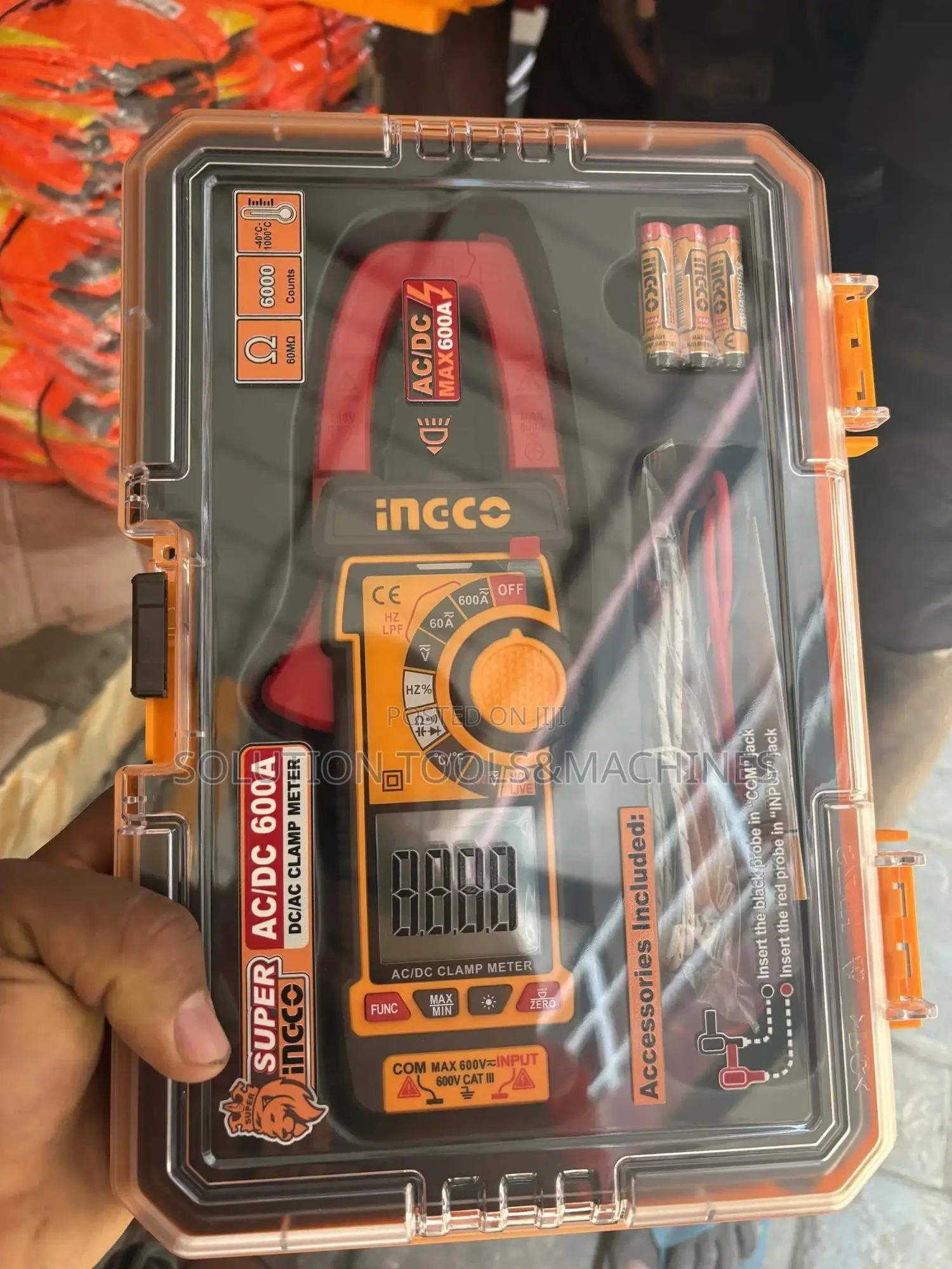 Dc/Ac Clamp Meter