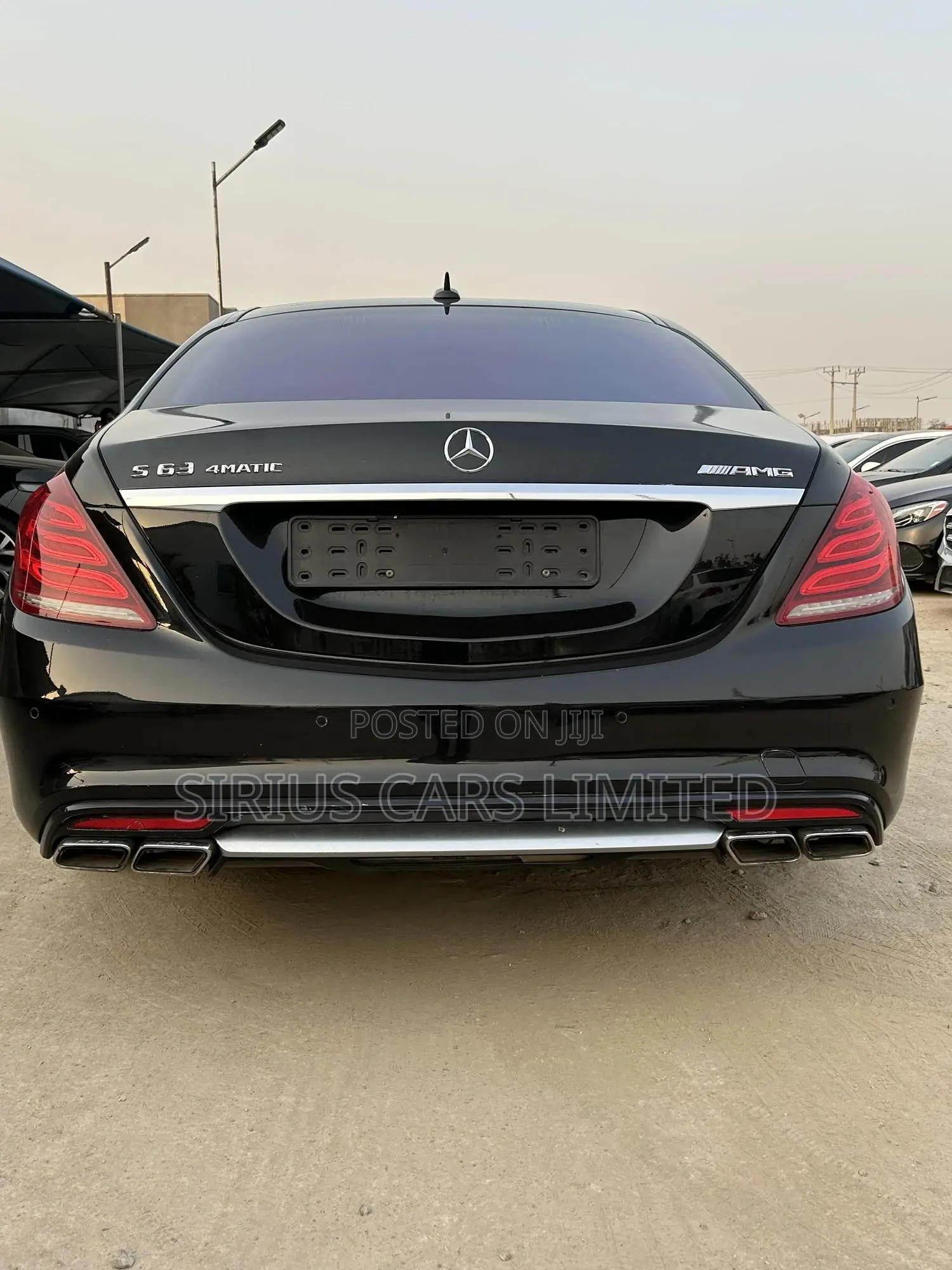 Mercedes-Benz S-Class S 63 AMG 4MATIC (W222) 2016 Black