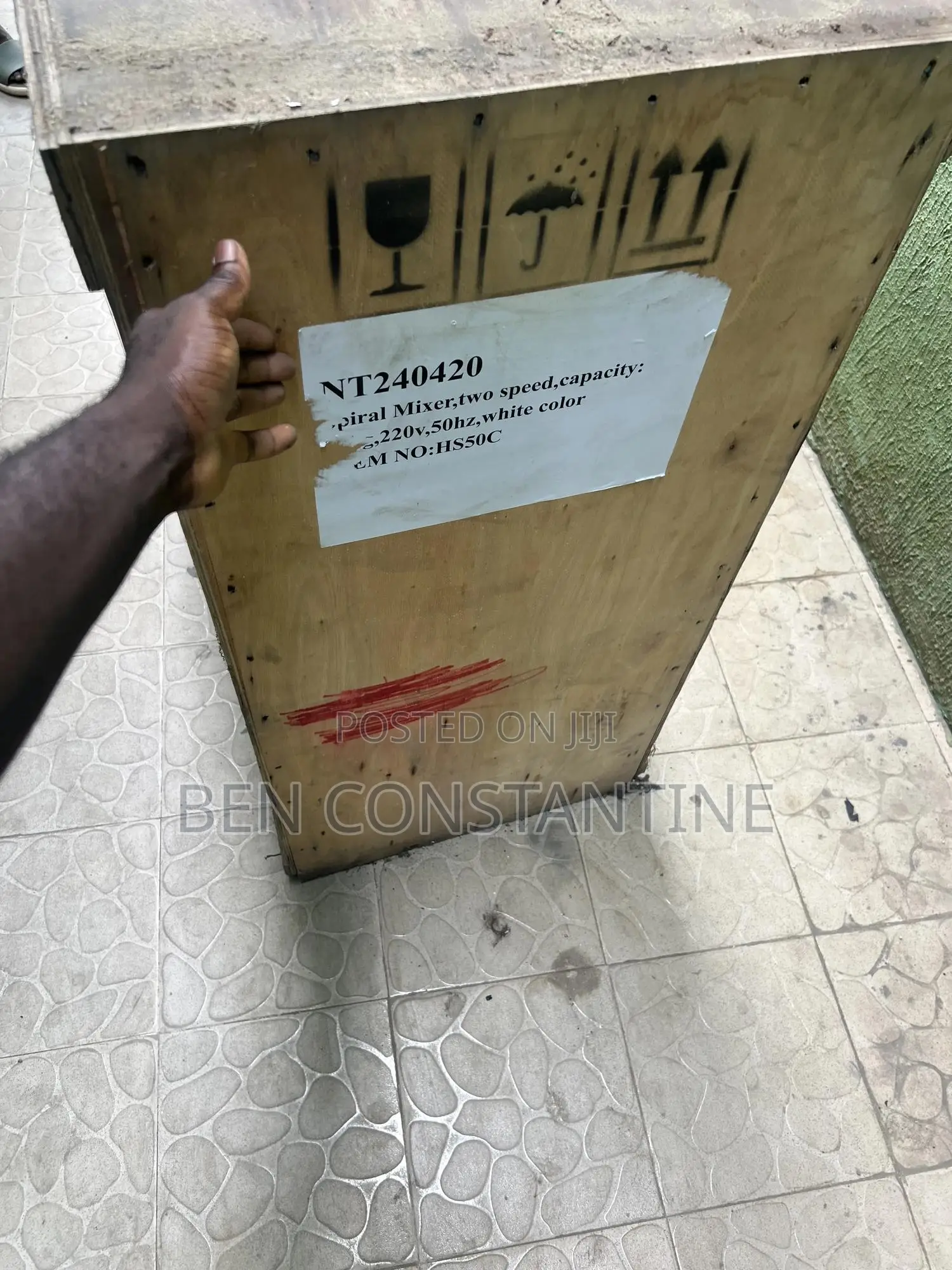 Spiral Mixer Hs50 ( 20kg )