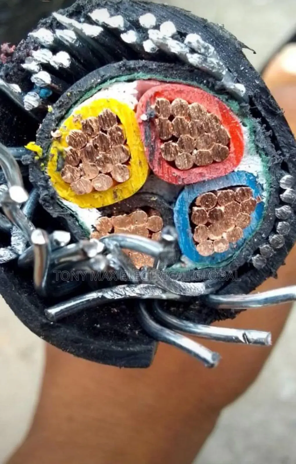 50mm 4core Armoured Cable Full Gauge Coleman