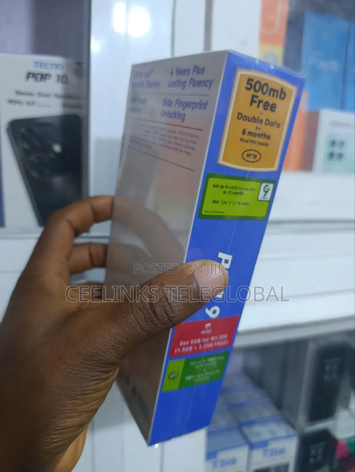 New Tecno Pop 9 128 GB Blue