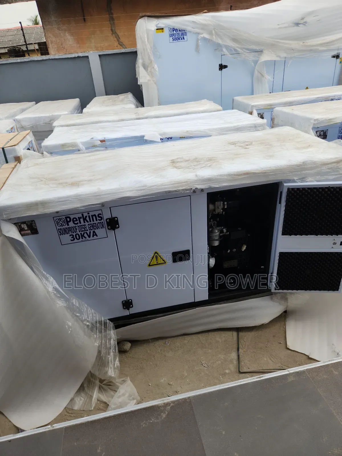 30kva Perkins Diesel Soundproof Generator With Warranty