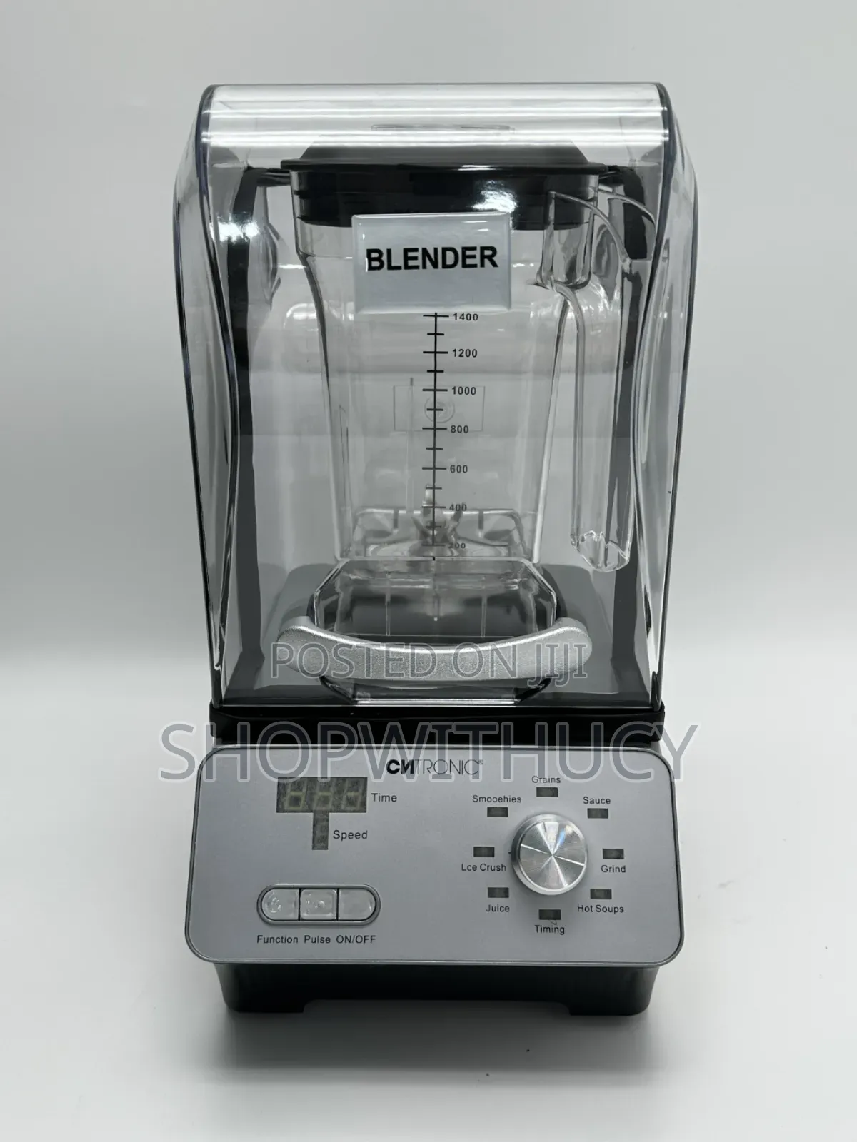 Sound Proof 2000w Multifunctional High-Speed Vacuum Blender.