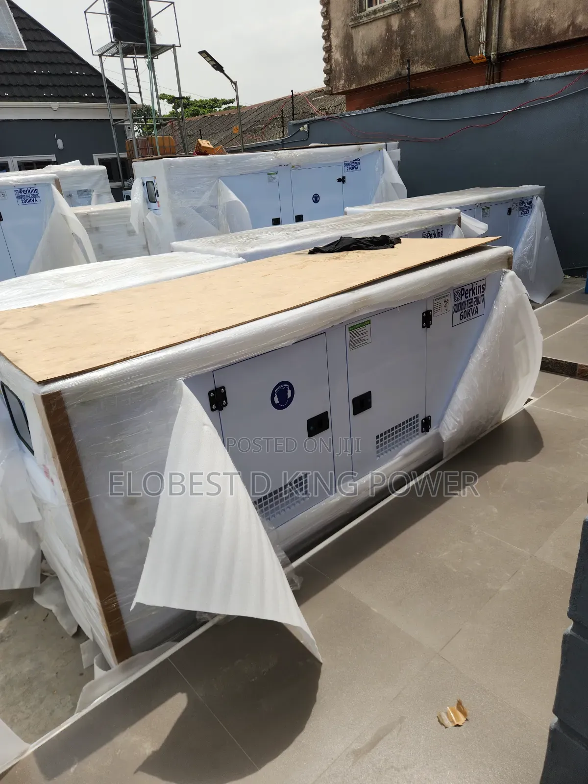 60kva Perkins Diesel Soundproof Generator With Warranty