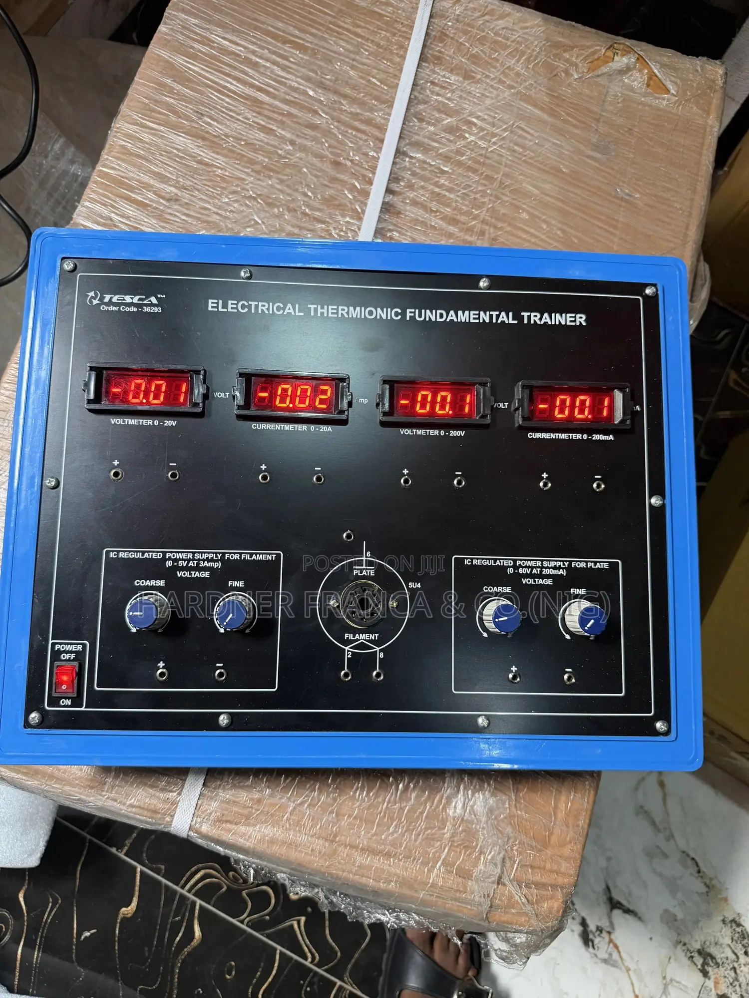 Electrical Thermionic Fundamental Trainer