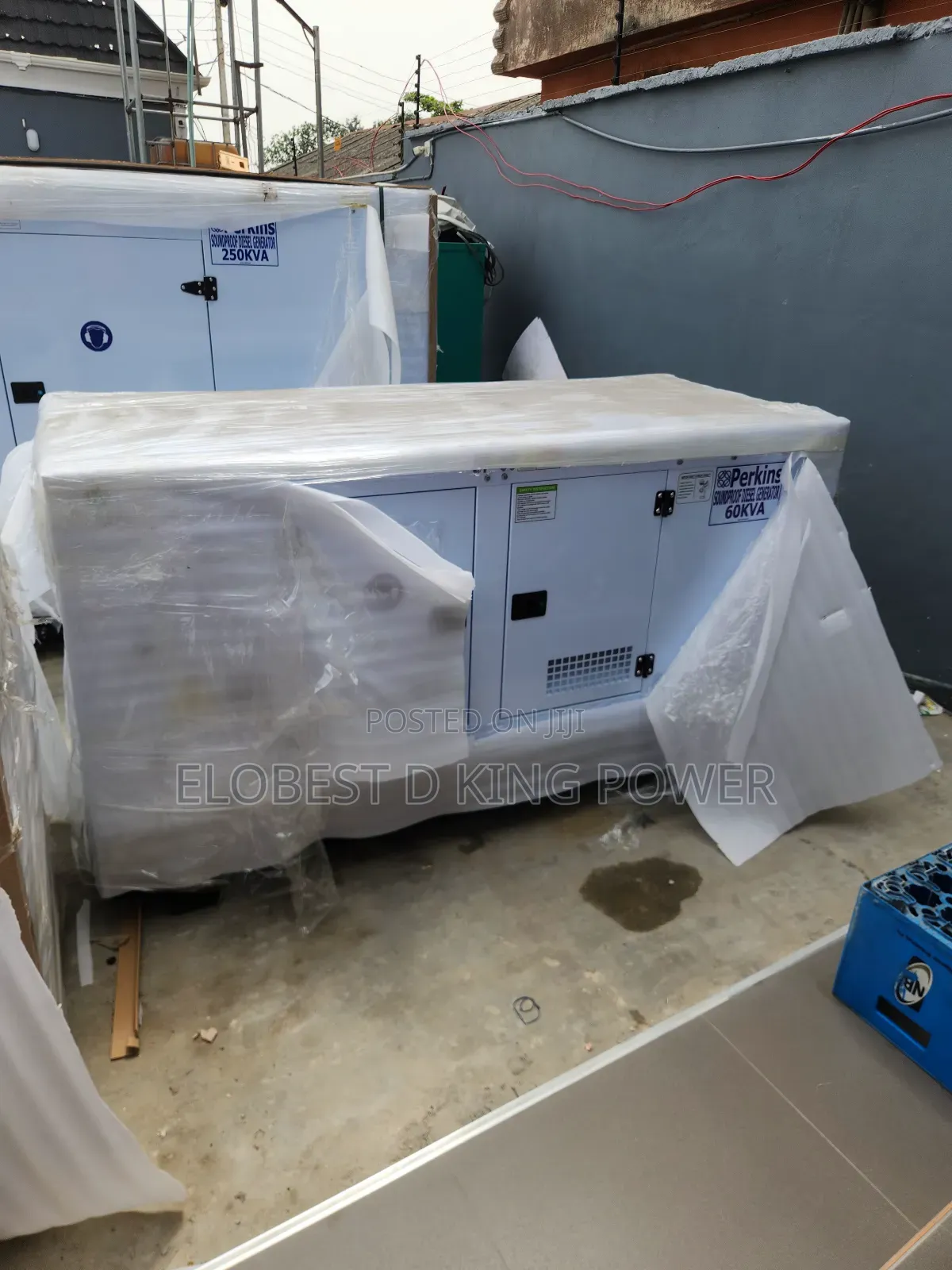 60kva Perkins Diesel Soundproof Generator With Warranty 100% Copper